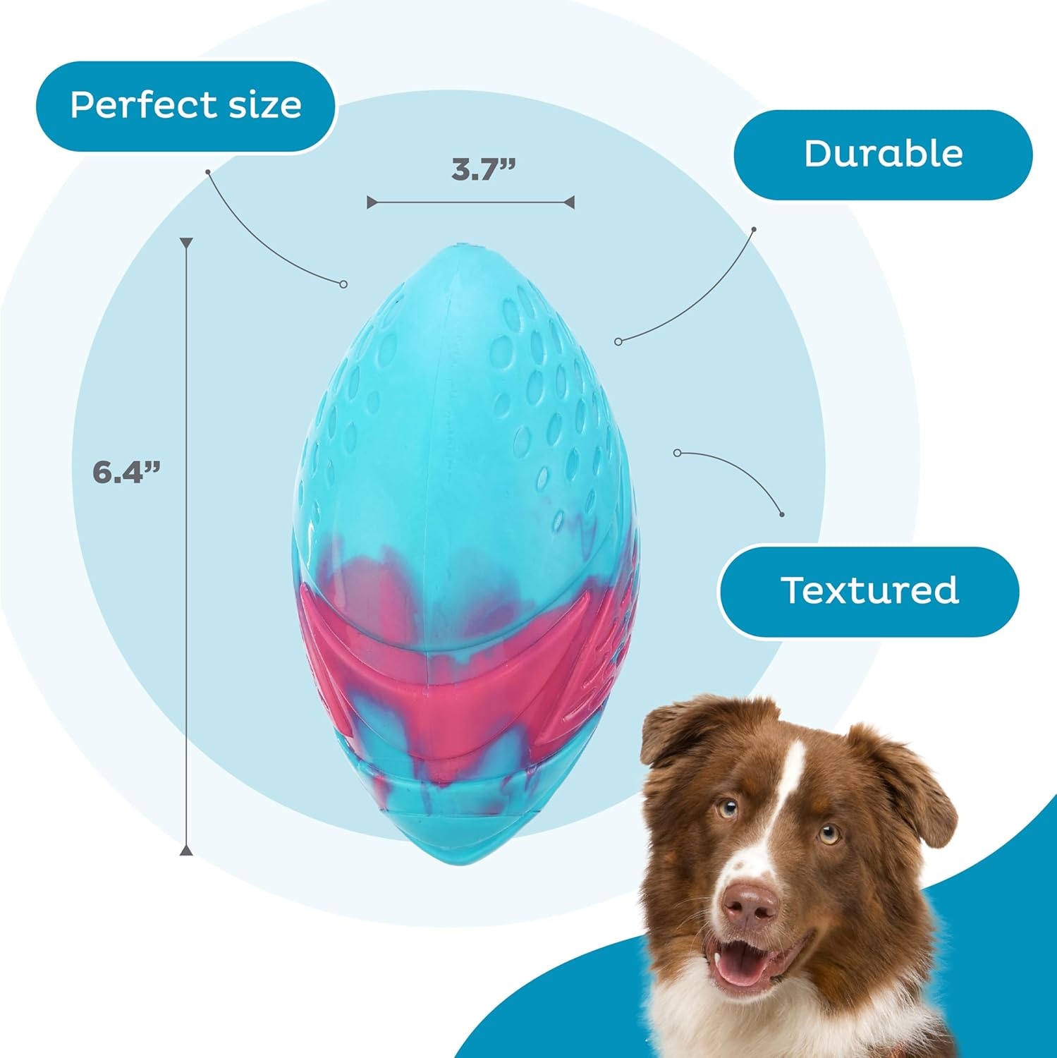 image:imageOutward Hound Grunt N Punt Football Dog Toy Throwing Fetching FunFootball