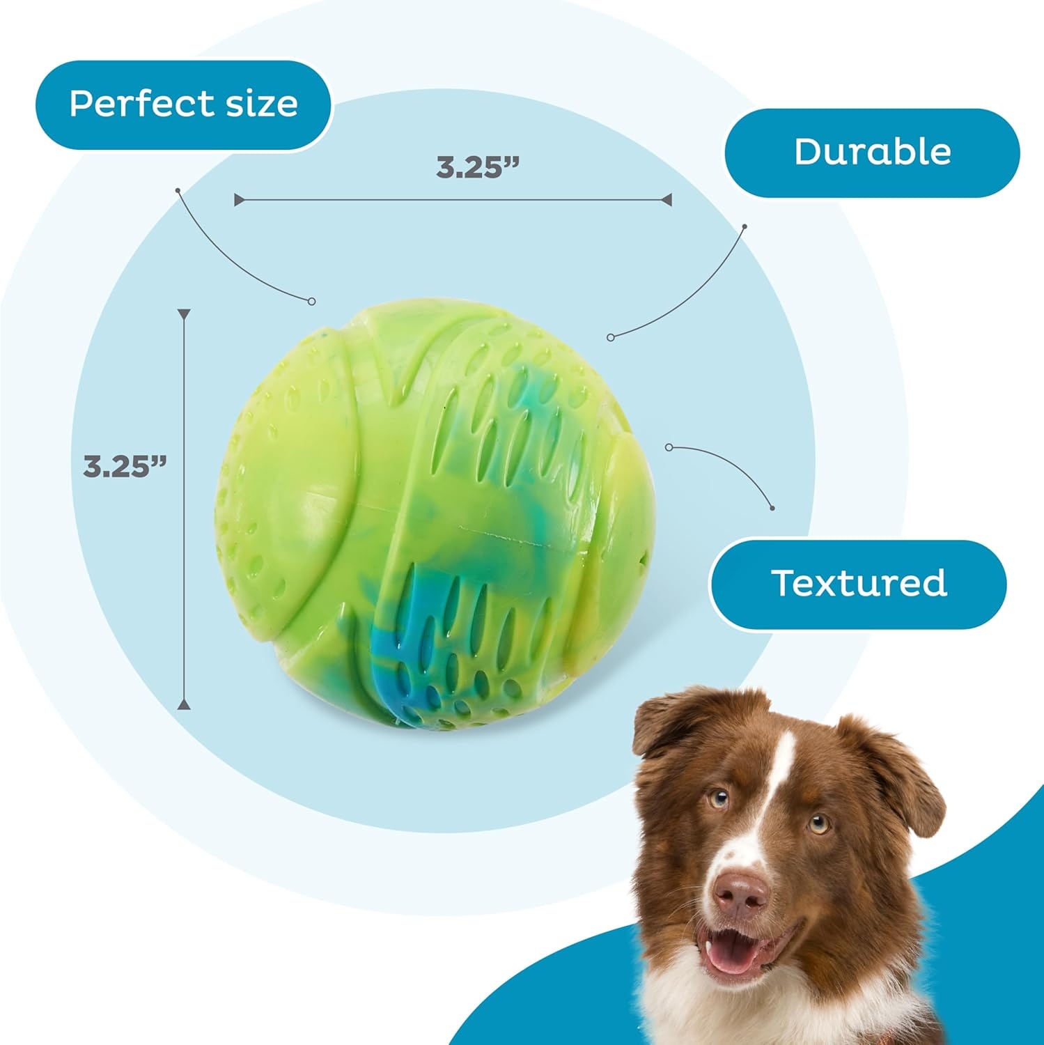 image:imageOutward Hound Grunt N Punt Football Dog Toy Throwing Fetching FunTennis Ball Green