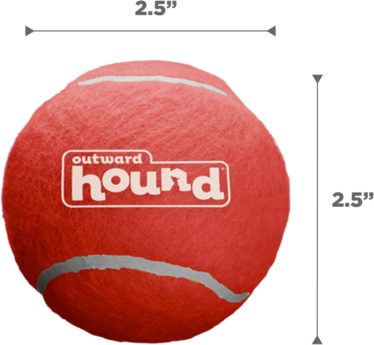 image:imageOutward Hound Squeaker Ballz Squeaky Tiny Tennis Balls for Small Dogs Under 15 lbs Fetch amp Training XSmall 15 4PackMulti Squeaker Balls