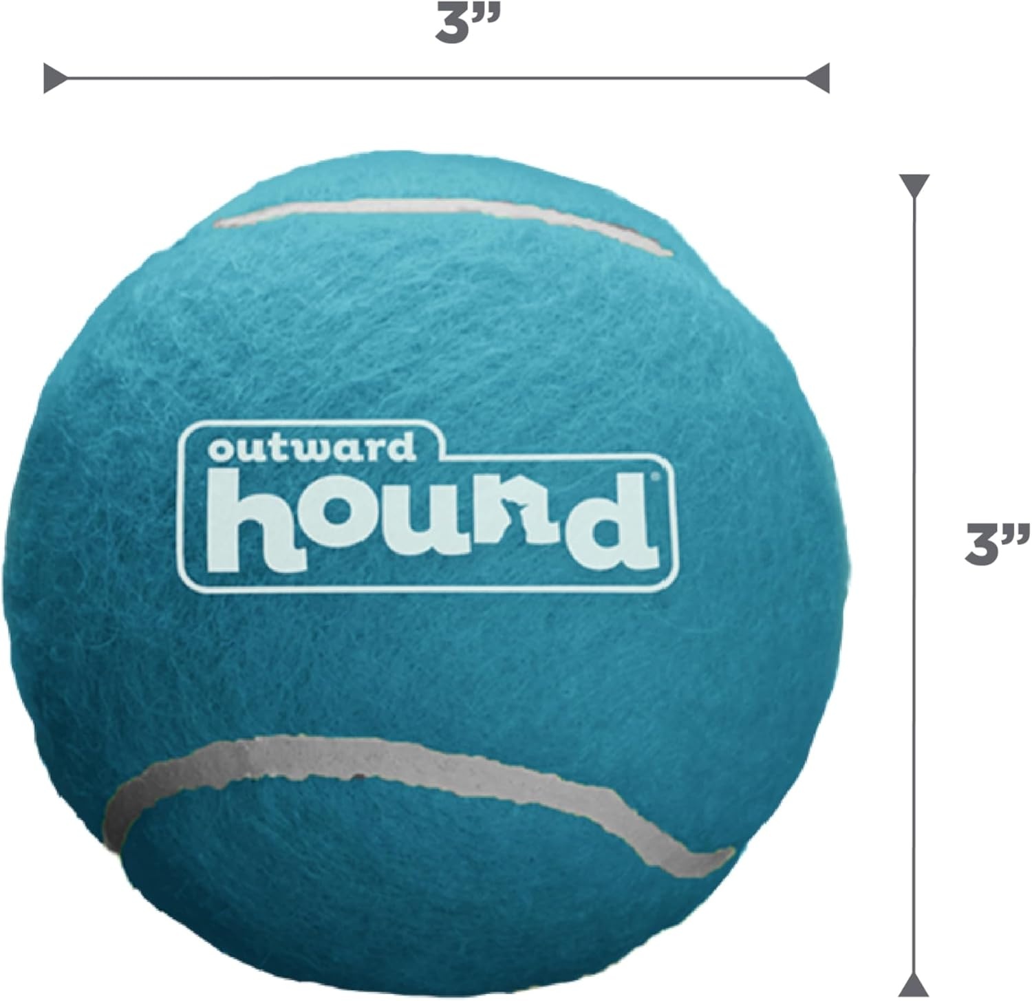 image:imageOutward Hound Squeaker Ballz Squeaky Tiny Tennis Balls for Small Dogs Under 15 lbs Fetch amp Training XSmall 15 4PackMulti Squeaker Balls
