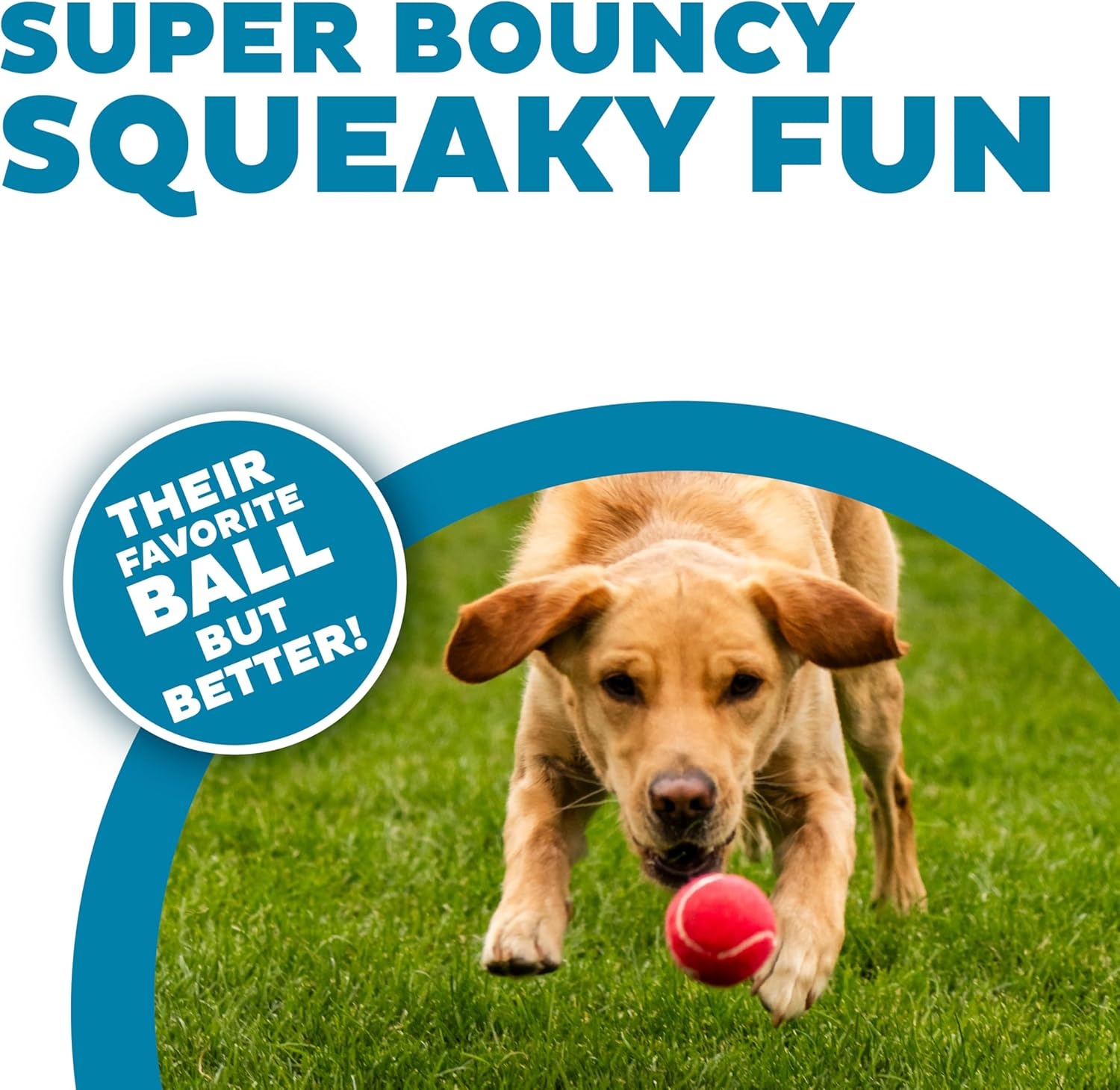 image:imageOutward Hound Squeaker Ballz Squeaky Tiny Tennis Balls for Small Dogs Under 15 lbs Fetch amp Training XSmall 15 4PackMulti Squeaker Balls