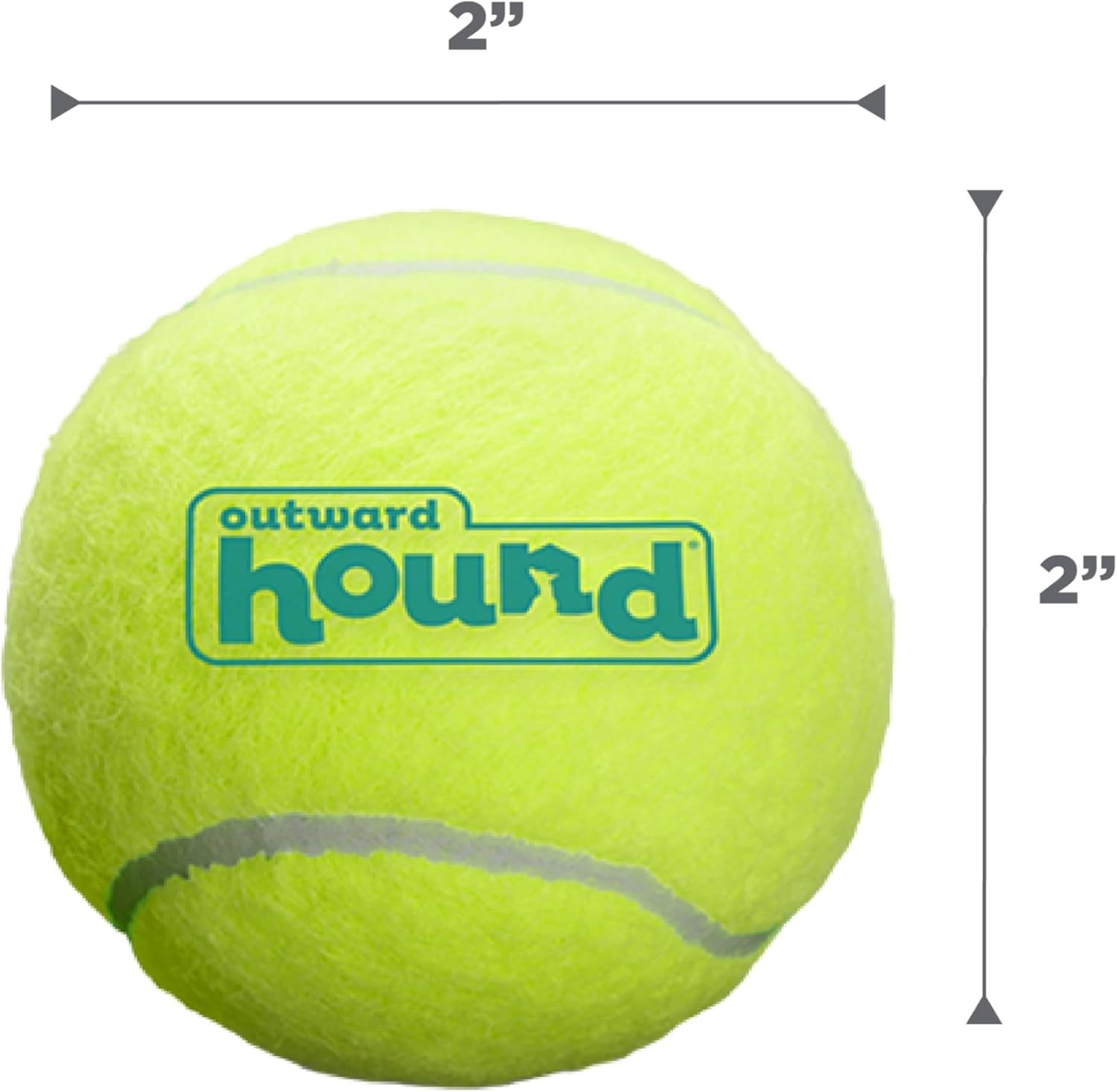 image:imageOutward Hound Squeaker Ballz 2Pack Tennis Ball Dog Toys with Squeaker Interactive Fetch Play for Pets 50 lbs and Over Training Balls for Indoor amp Outdoor Exercise Large 3inchMulti Squeaker Balls