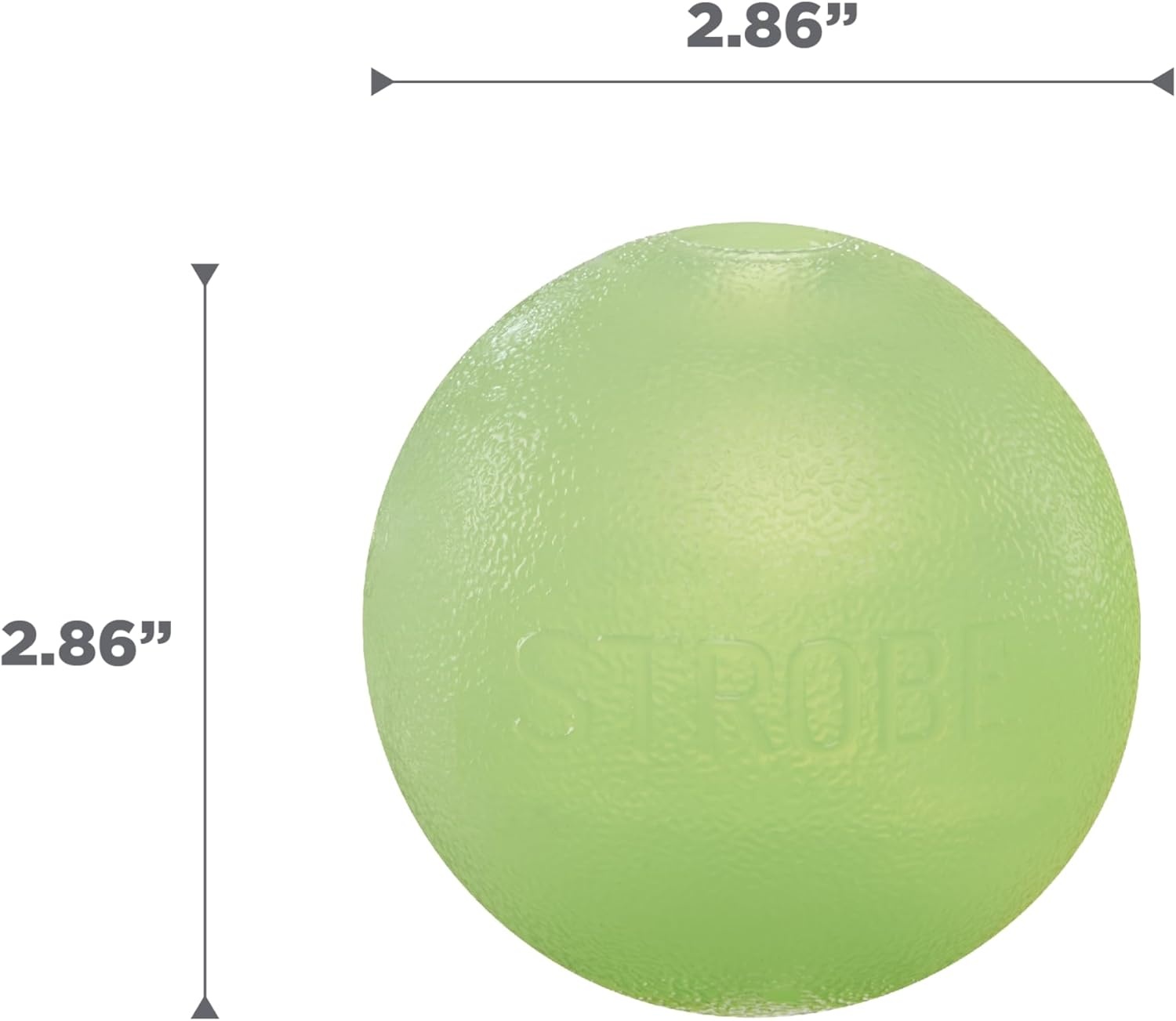 image:imageOutward Hound by Planet Dog Squeak Ball Bouncy Fetch Dog Toy PinkGreen Strobe Toy
