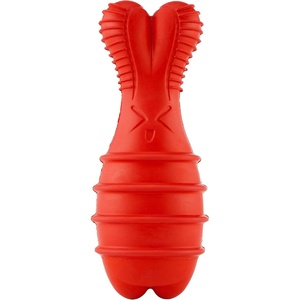 image:imageOutward Hound Grunt N Punt Football Dog Toy  Throwing Fetching FunBunny Red