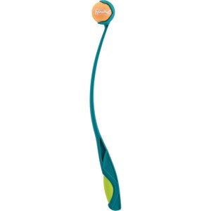 image:imageOutward Hound Launch A Ball Squeak Dog Ball Launcher Interactive Fetch Toy Squeaker Handle LongDistance Play SlobberFree PickupBlue Dog Ball Launcher with Squeaking Handle