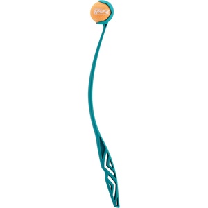 image:imageOutward Hound Launch A Ball Squeak Dog Ball Launcher Interactive Fetch Toy Squeaker Handle LongDistance Play SlobberFree PickupBlue Dog Ball Launcher