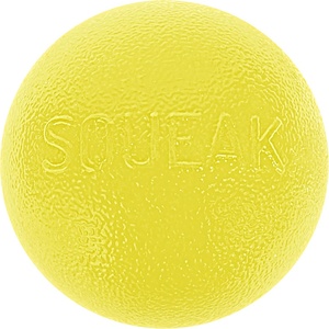 image:imageOutward Hound by Planet Dog Squeak Ball Bouncy Fetch Dog Toy PinkYellow Squeak Toy