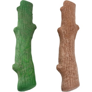 image:imagePupstages Dogwood Mesquite Dog Chew Toy  RealWood Blend Moderate Chewers Medium 75 2Pack Natural amp Mesquite FlavorsDogwood  Fresh Breath
