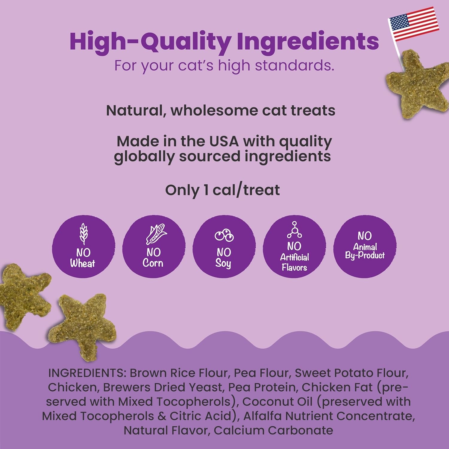 image:imageCatstages by Nina Ottosson Purrfect Bitez Natural Crunchy Cat Treats for Puzzles Toys Feeders amp Training USAMade Real Whitefish Flavor 4ozChicken