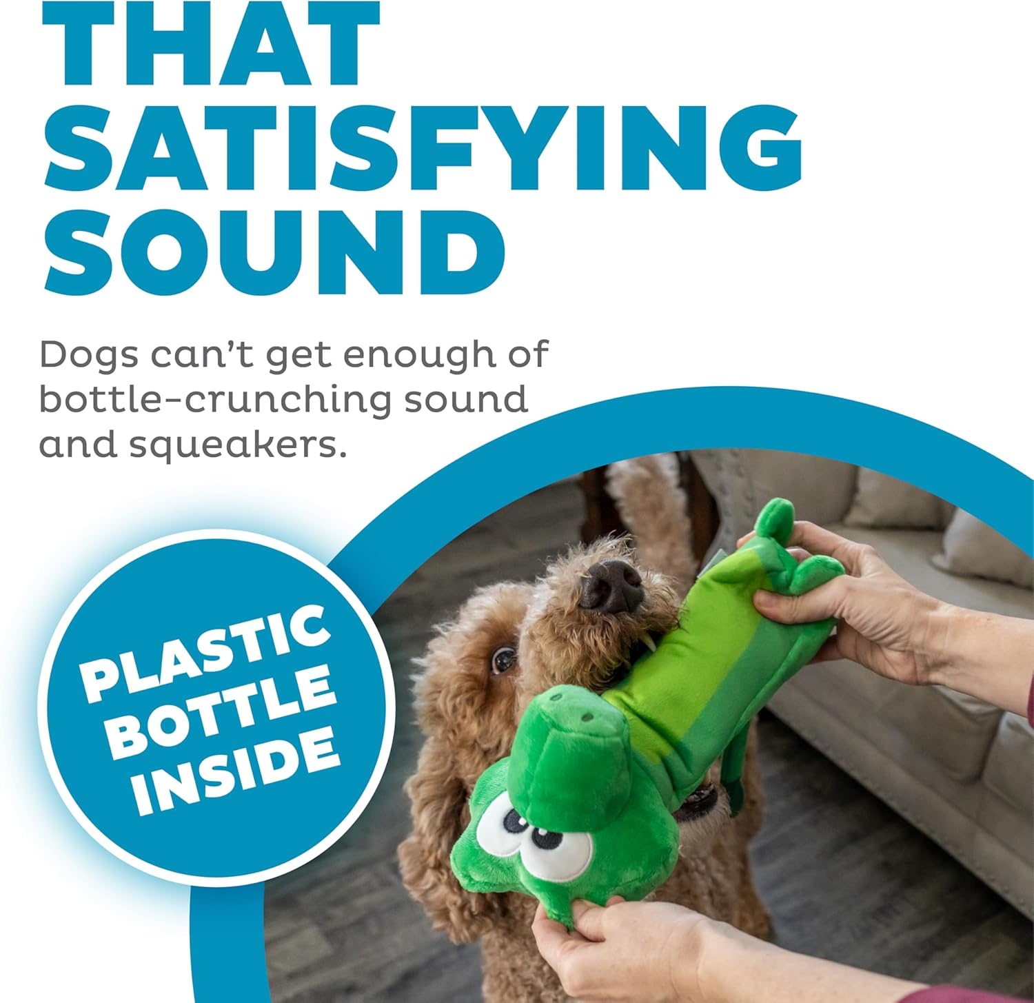 image:imageOutward Hound Bottle Bros Elephant Dog Toy 79 Inch Plush Squeaky amp Crackle Toy for Dogs Interactive Fetch amp Engaging Solo Play Small Purple12 Green Alligator