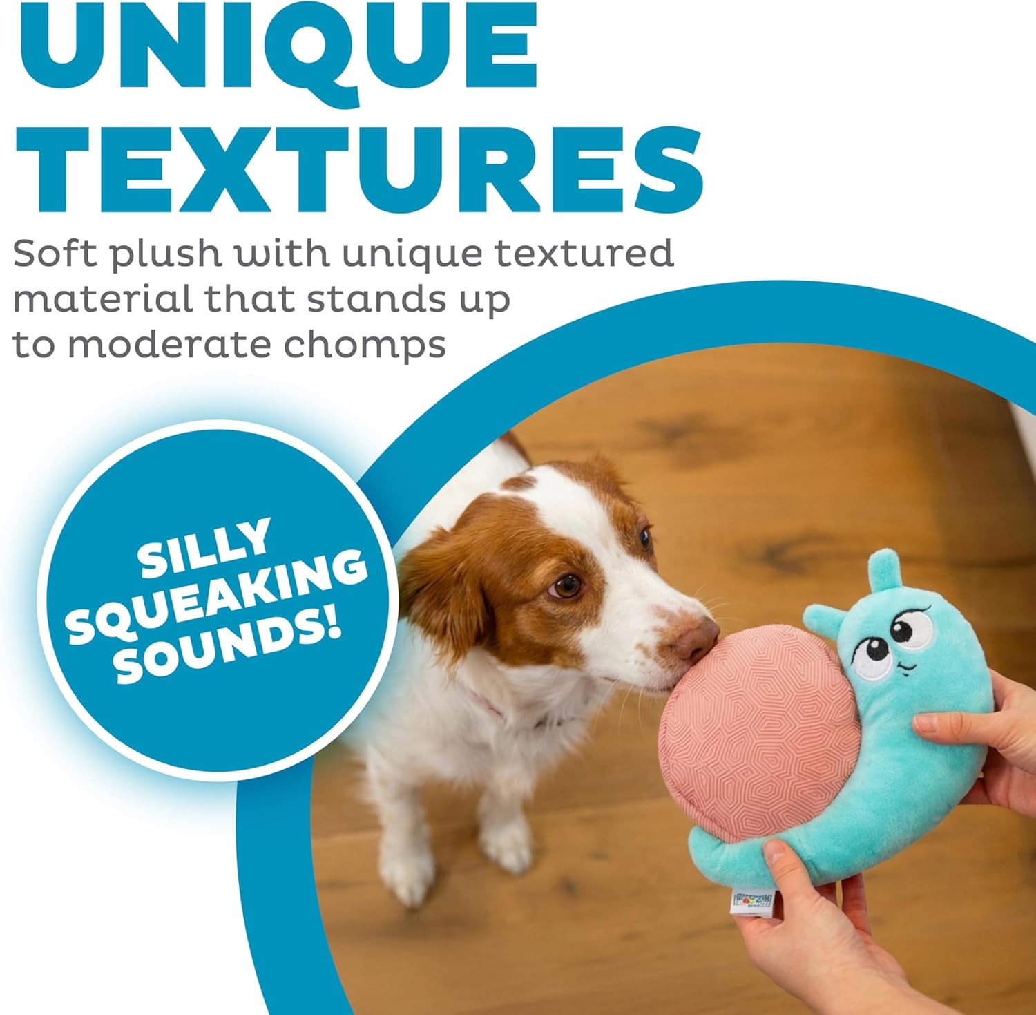image:imageOutward Hound Coated Critterz Dog Toy Plush amp Molded Texture Squeaky Fetch Small amp Medium Dogs Lobster 104Coated Critterz Snail