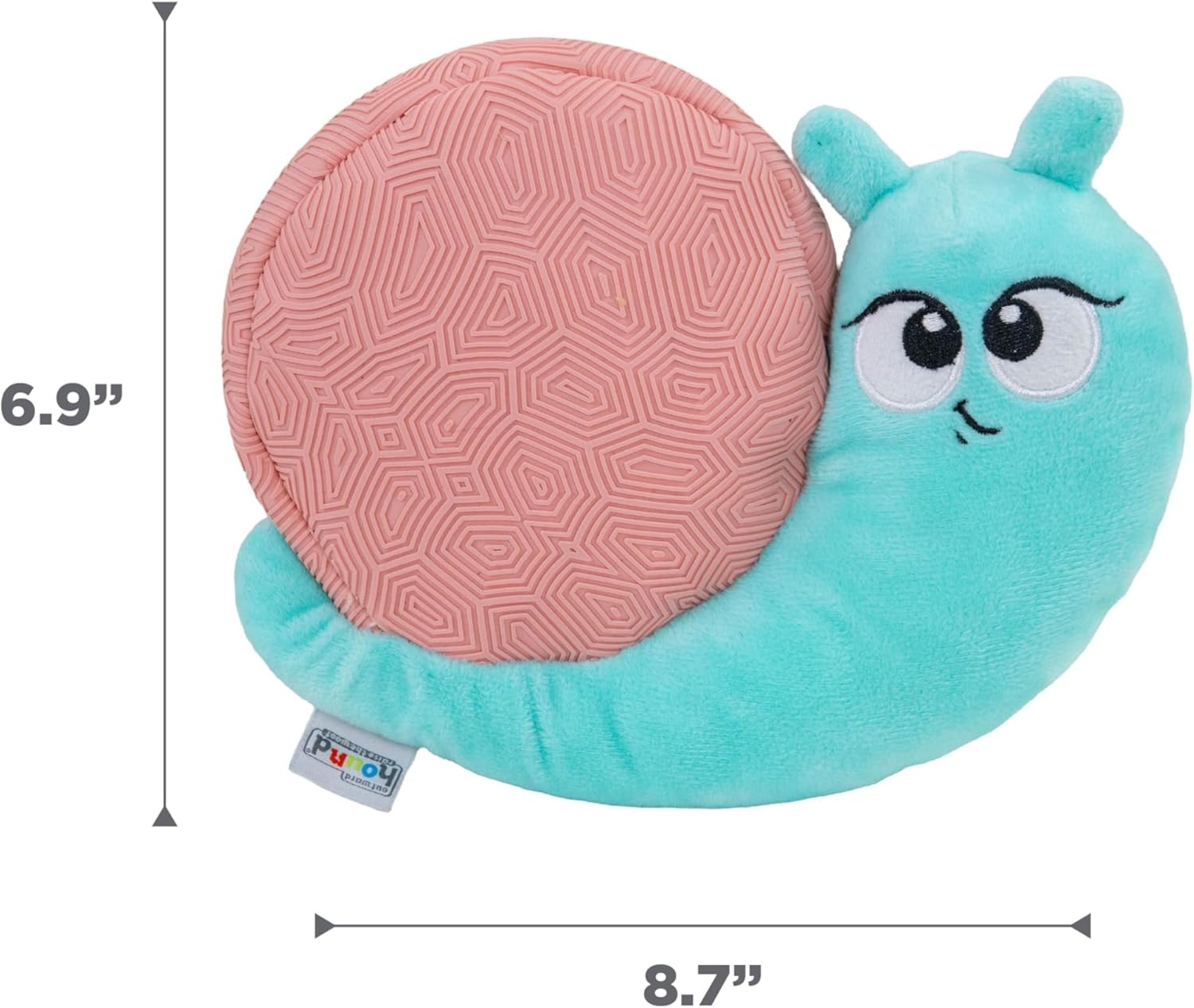 image:imageOutward Hound Coated Critterz Dog Toy Plush amp Molded Texture Squeaky Fetch Small amp Medium Dogs Lobster 104Coated Critterz Snail
