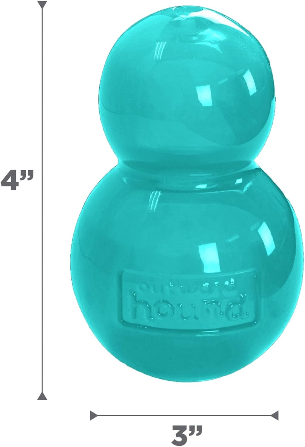 image:imageOutward Hound DoubleTuff Stuffable Dog Toy Large 5Inch Green Treat Dispensing Chew Ball for Medium to Large Dogs Interactive Puzzle for Enrichment amp Slow FeedingDoubleTuff Stuffable Blue