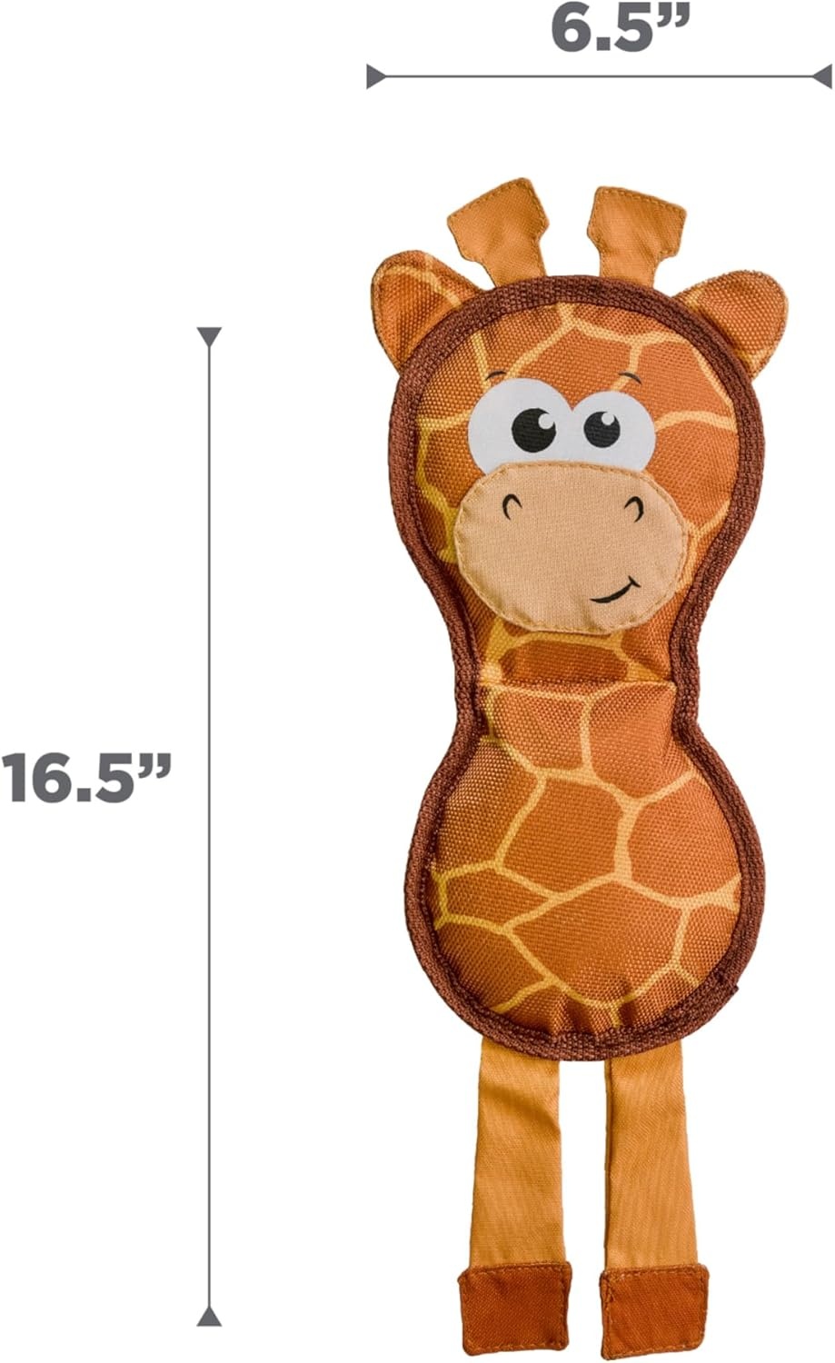 image:imageOutward Hound Fire Biterz Turtle Plush Firehose Material Interactive Dog Toy MediumBrown Giraffe
