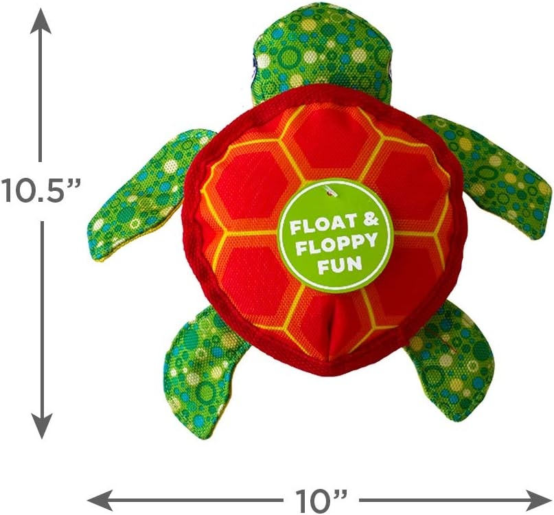 image:imageOutward Hound Floatiez Narwhal Floating Interactive Dog Toy LargeGreen Turtle