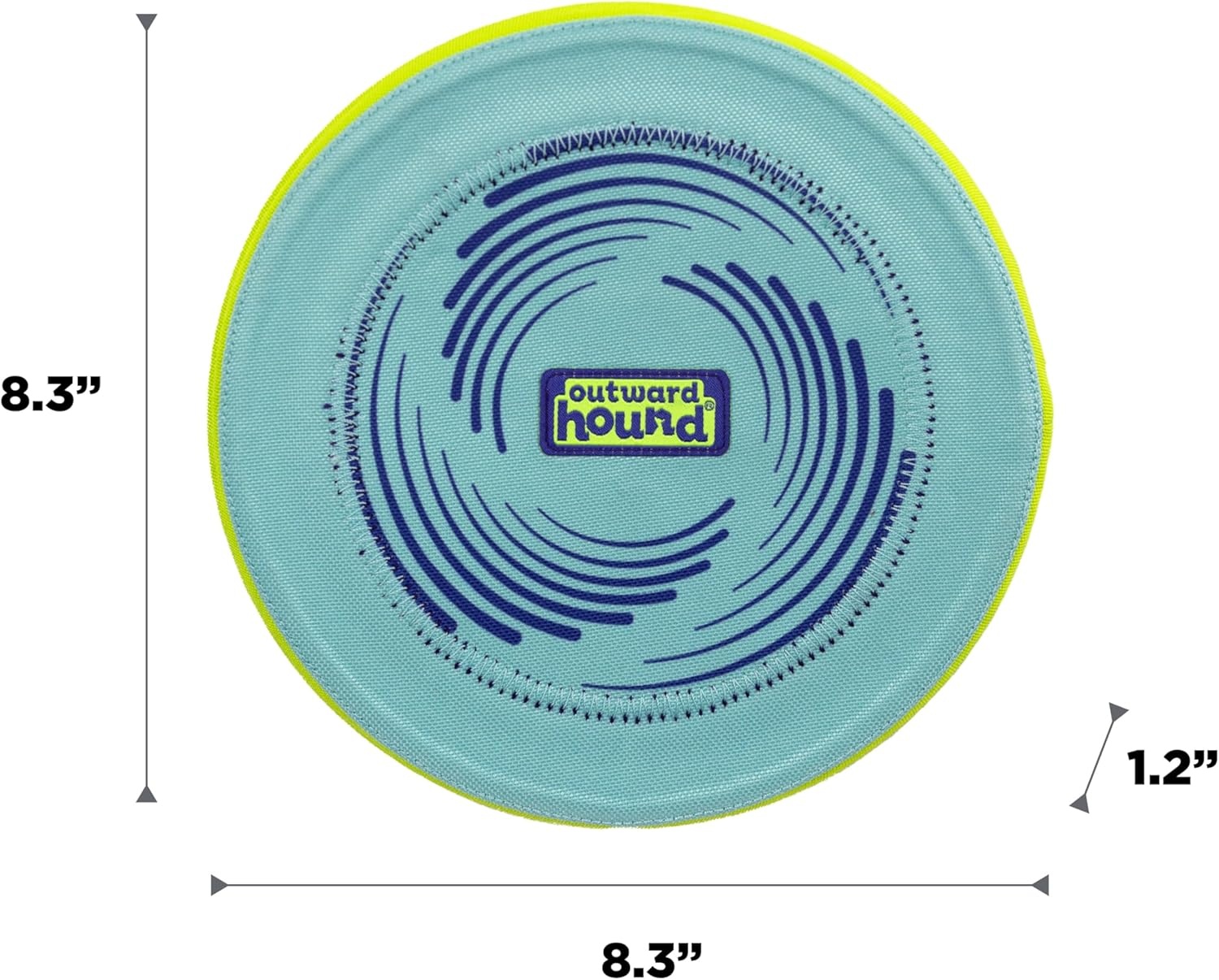 image:imageOutward Hound FlyFetch Disc Dog Toy Aerodynamic for Fetch Lightweight Foam amp Durable Rubber Floats in Water All Breeds 83