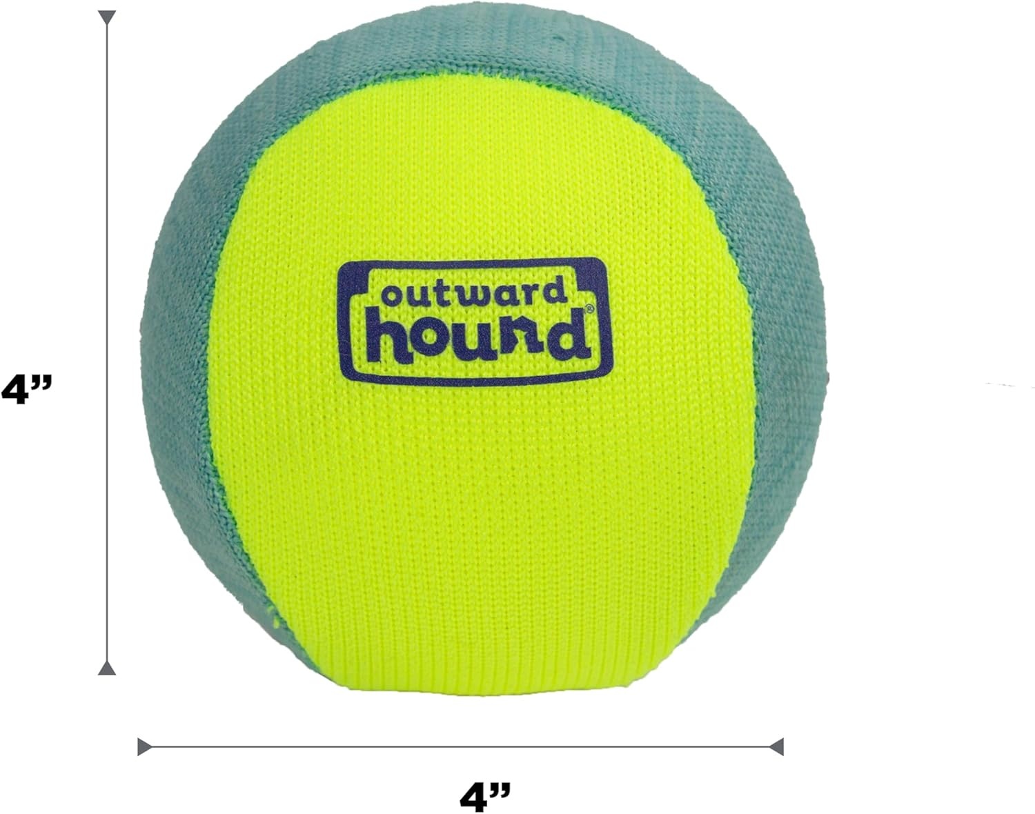 image:imageOutward Hound FlyFetch Squeak Ball Dog Toy ExtraLoud Squeaker Durable Foam Core Floats in Water All Breeds 4