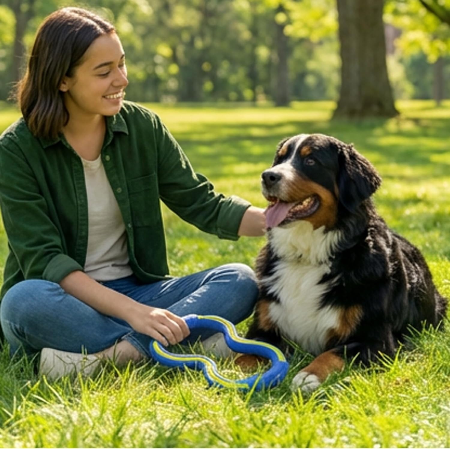 image:imageOutward Hound FlyFetch Tug Dog Toy Durable Rubber Fetch amp TugoWar All Breeds 109