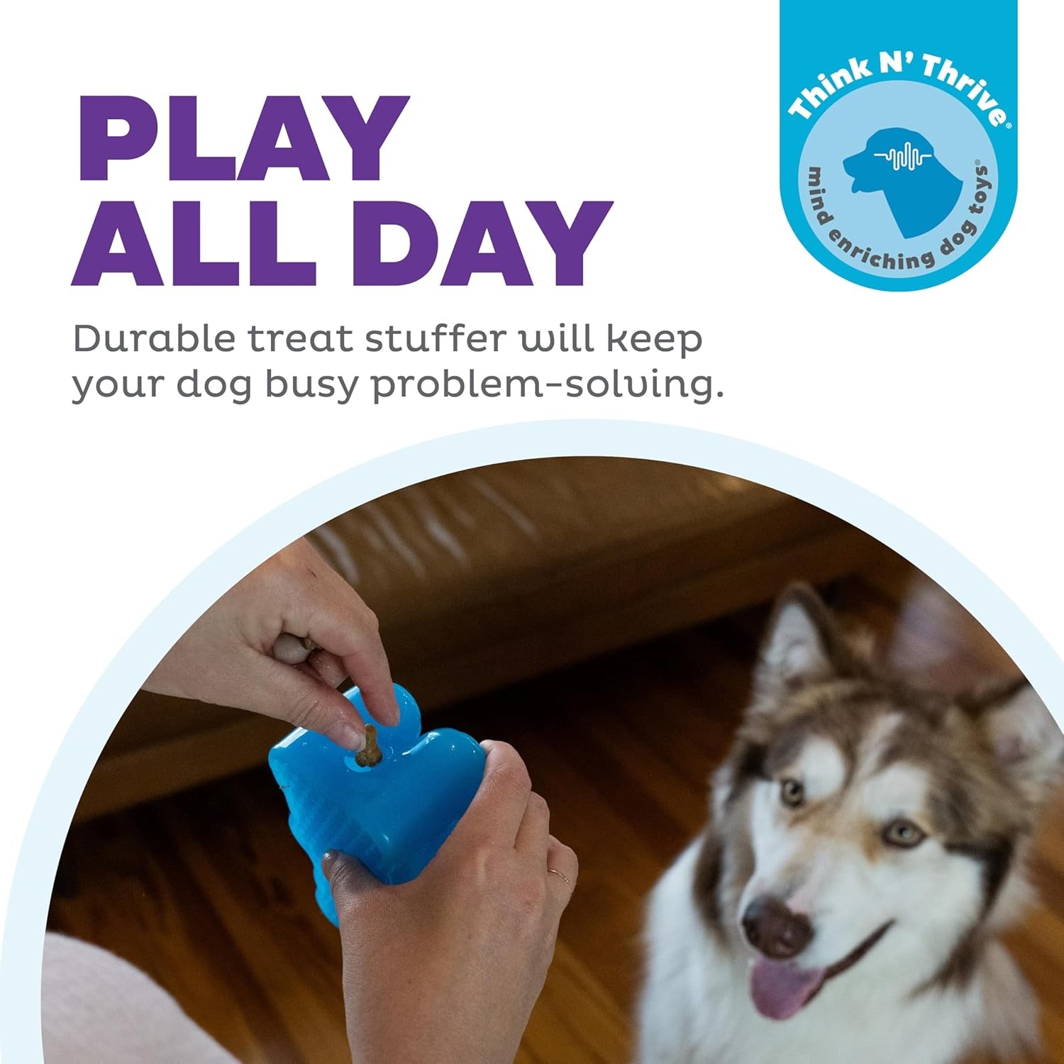 image:imageOutward Hound Gummiez Peach Ring 2in1 Dental Dog Chew Toy and Treat Stuffer Game Peach ScentBear