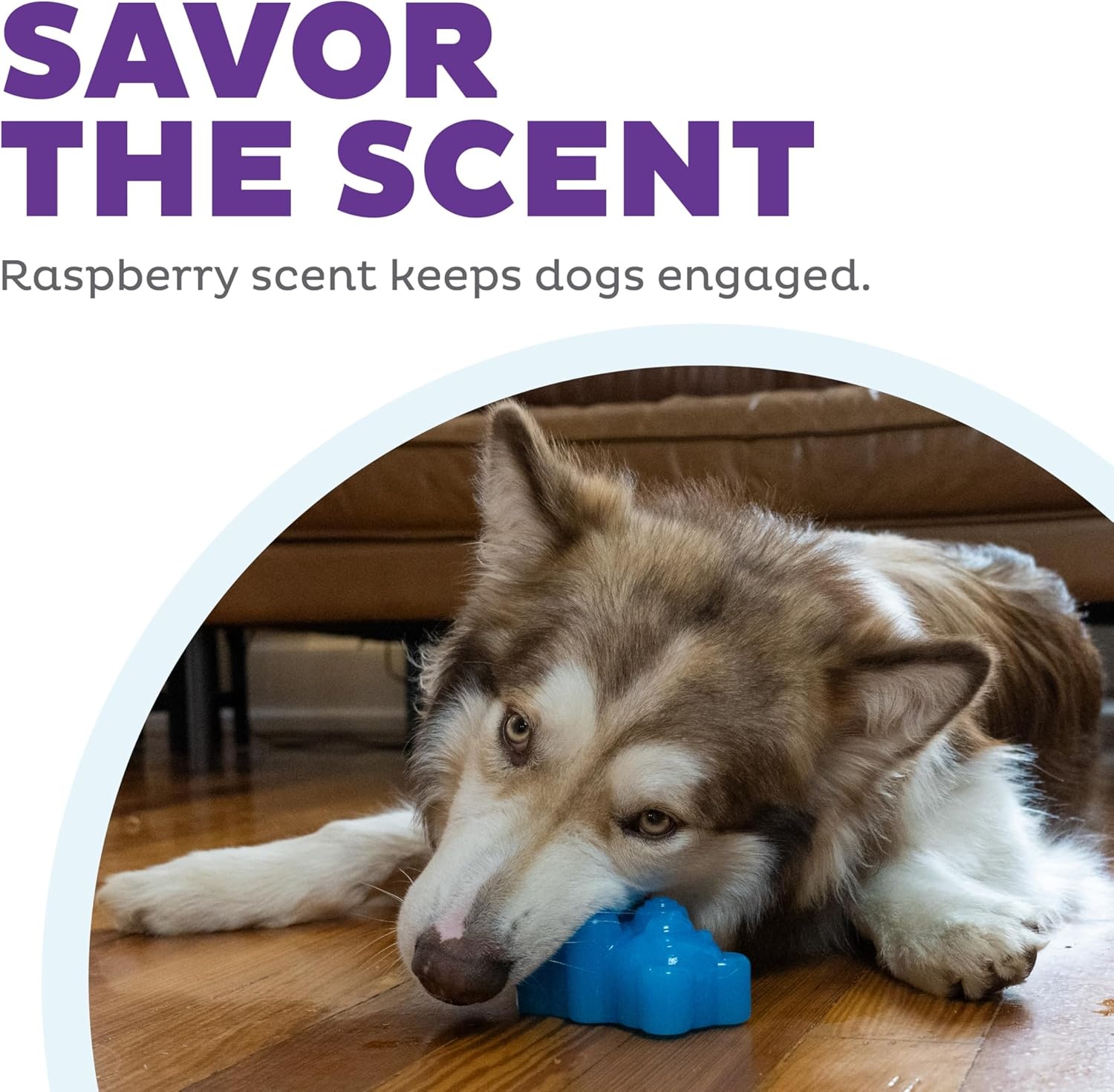 image:imageOutward Hound Gummiez Peach Ring 2in1 Dental Dog Chew Toy and Treat Stuffer Game Peach ScentBear