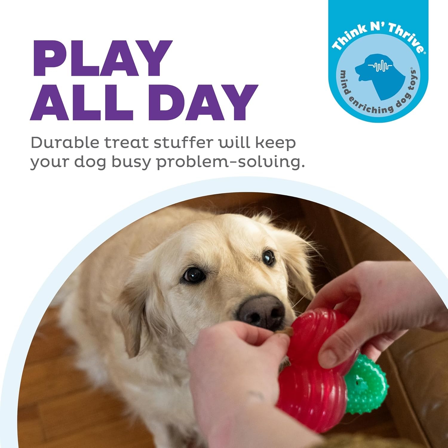 image:imageOutward Hound Gummiez Peach Ring 2in1 Dental Dog Chew Toy and Treat Stuffer Game Peach ScentCherries