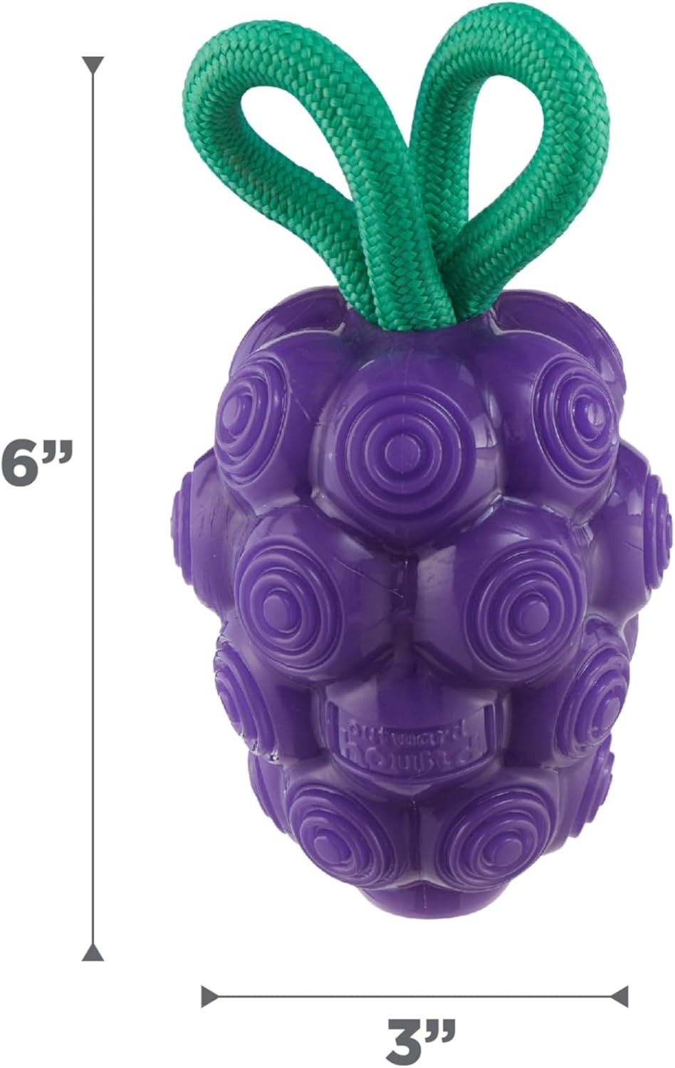 image:imageOutward Hound Gummiez Peach Ring 2in1 Dental Dog Chew Toy and Treat Stuffer Game Peach ScentGrape