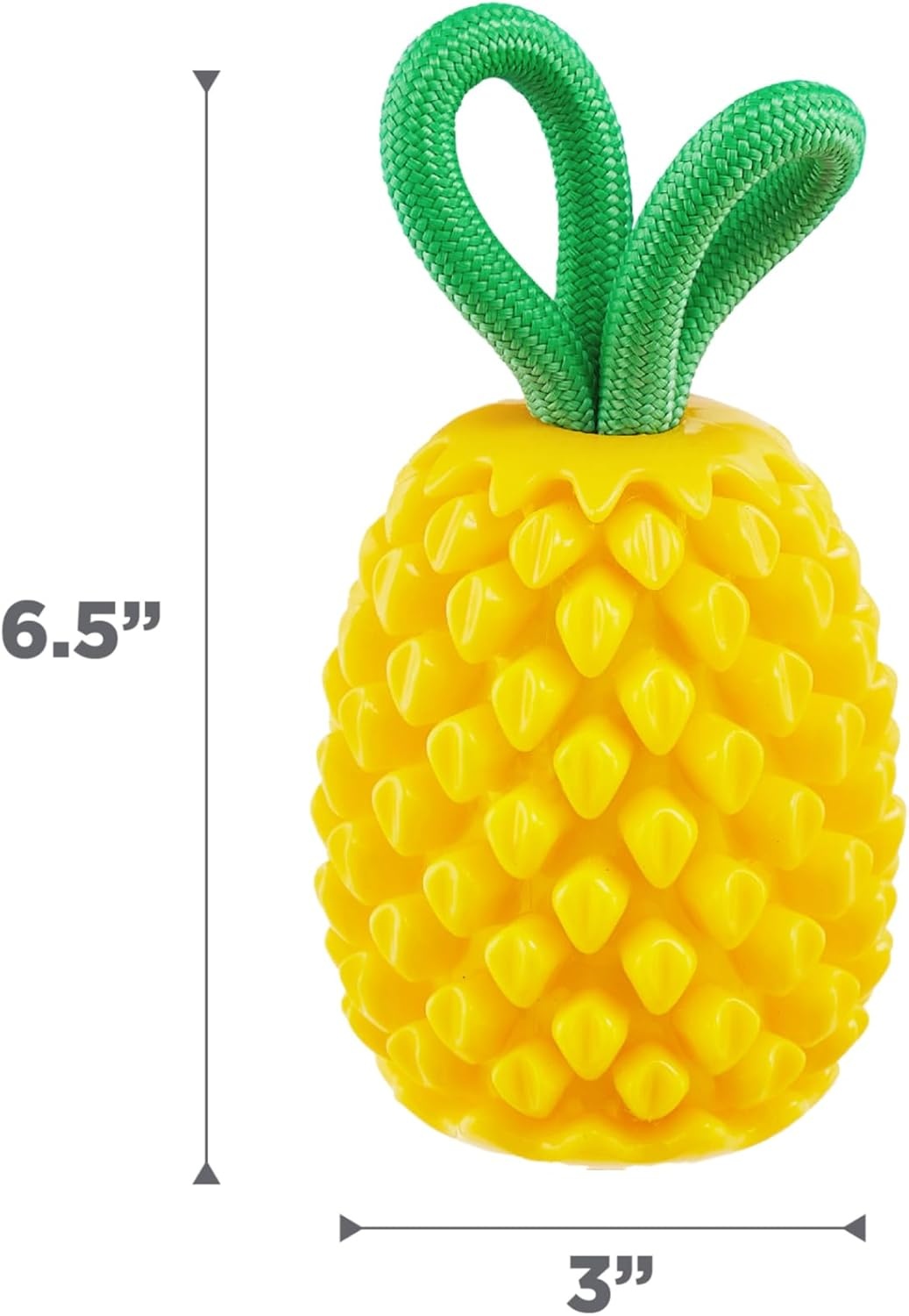 image:imageOutward Hound Gummiez Peach Ring 2in1 Dental Dog Chew Toy and Treat Stuffer Game Peach ScentPineapple