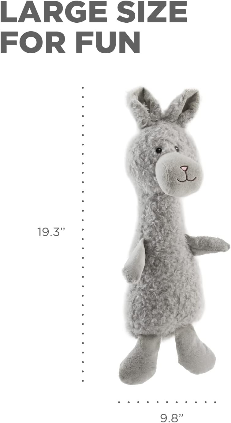 image:imageOutward Hound Longidudes Gator Long Crinkly amp Squeaky Dog Toy GreenBunny