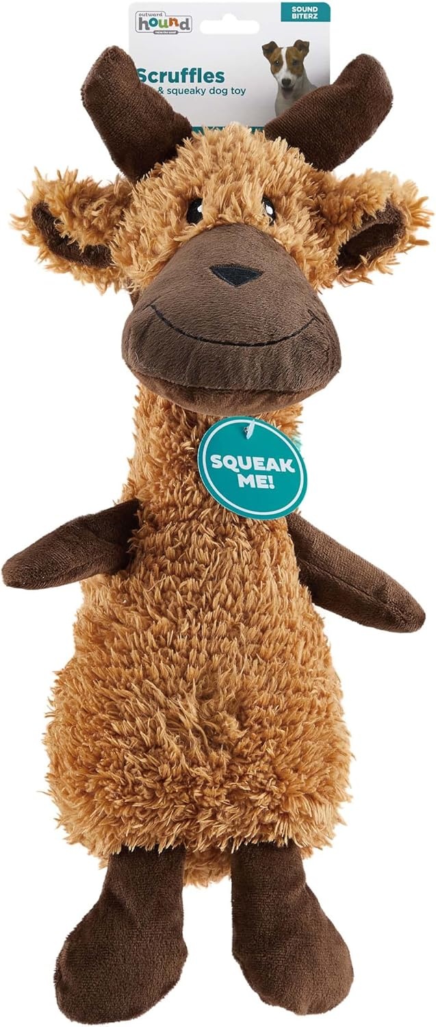 image:imageOutward Hound Longidudes Gator Long Crinkly amp Squeaky Dog Toy GreenMoose