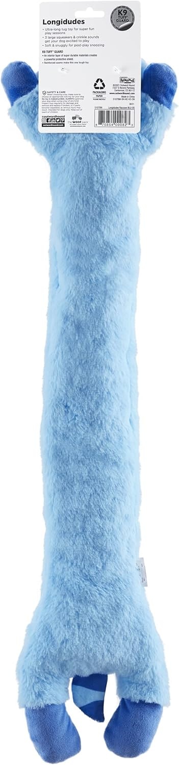 image:imageOutward Hound Longidudes Gator Long Crinkly amp Squeaky Dog Toy GreenRaccoon