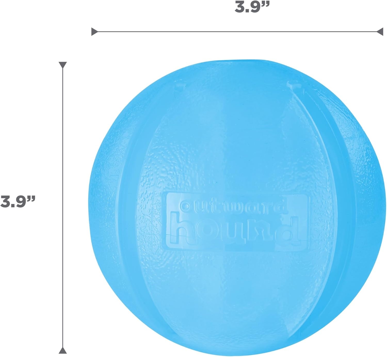 image:imageOutward Hound OrbeeTuff Mazee Interactive Dog Puzzle Toy Treat Dispensing Slow Feeder Ball Green 47InchBlue