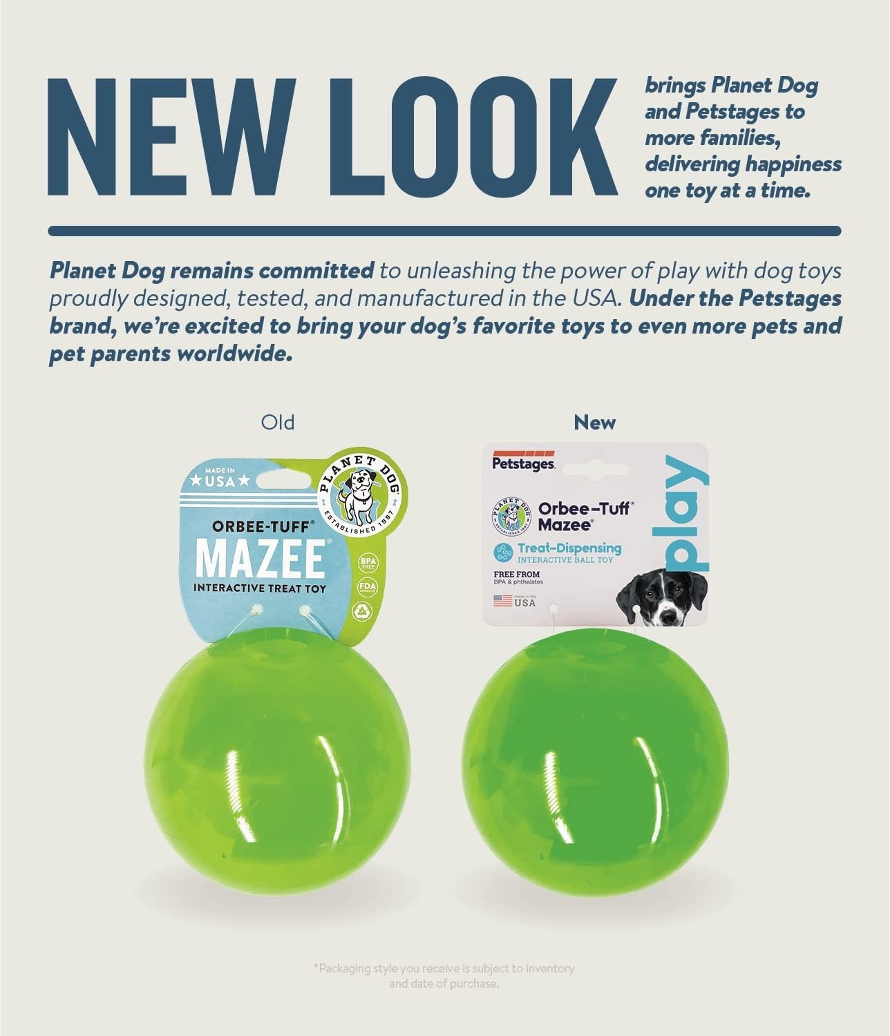 image:imageOutward Hound OrbeeTuff Mazee Interactive Dog Puzzle Toy Treat Dispensing Slow Feeder Ball Green 47InchGreen