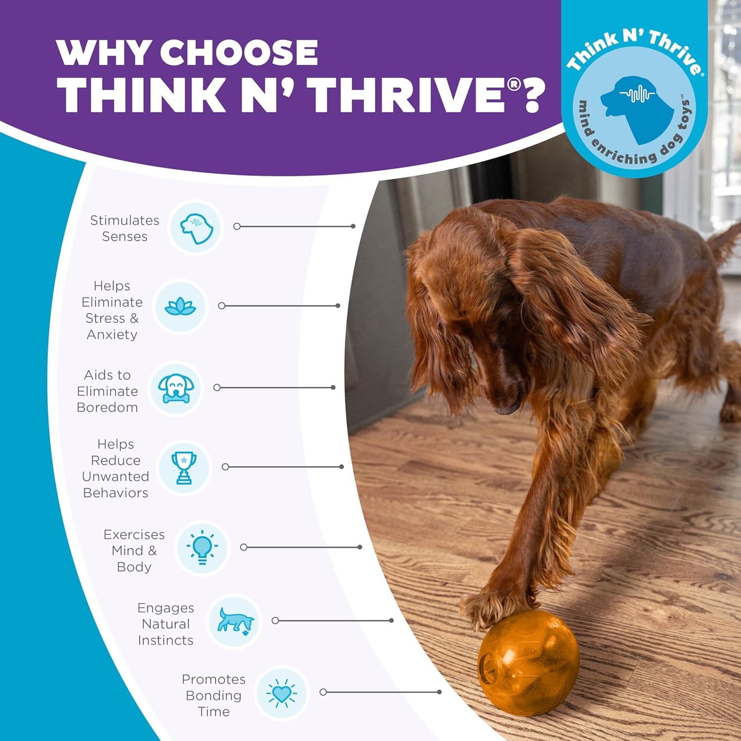 image:imageOutward Hound OrbeeTuff Mazee Interactive Dog Puzzle Toy Treat Dispensing Slow Feeder Ball Green 47InchOrange