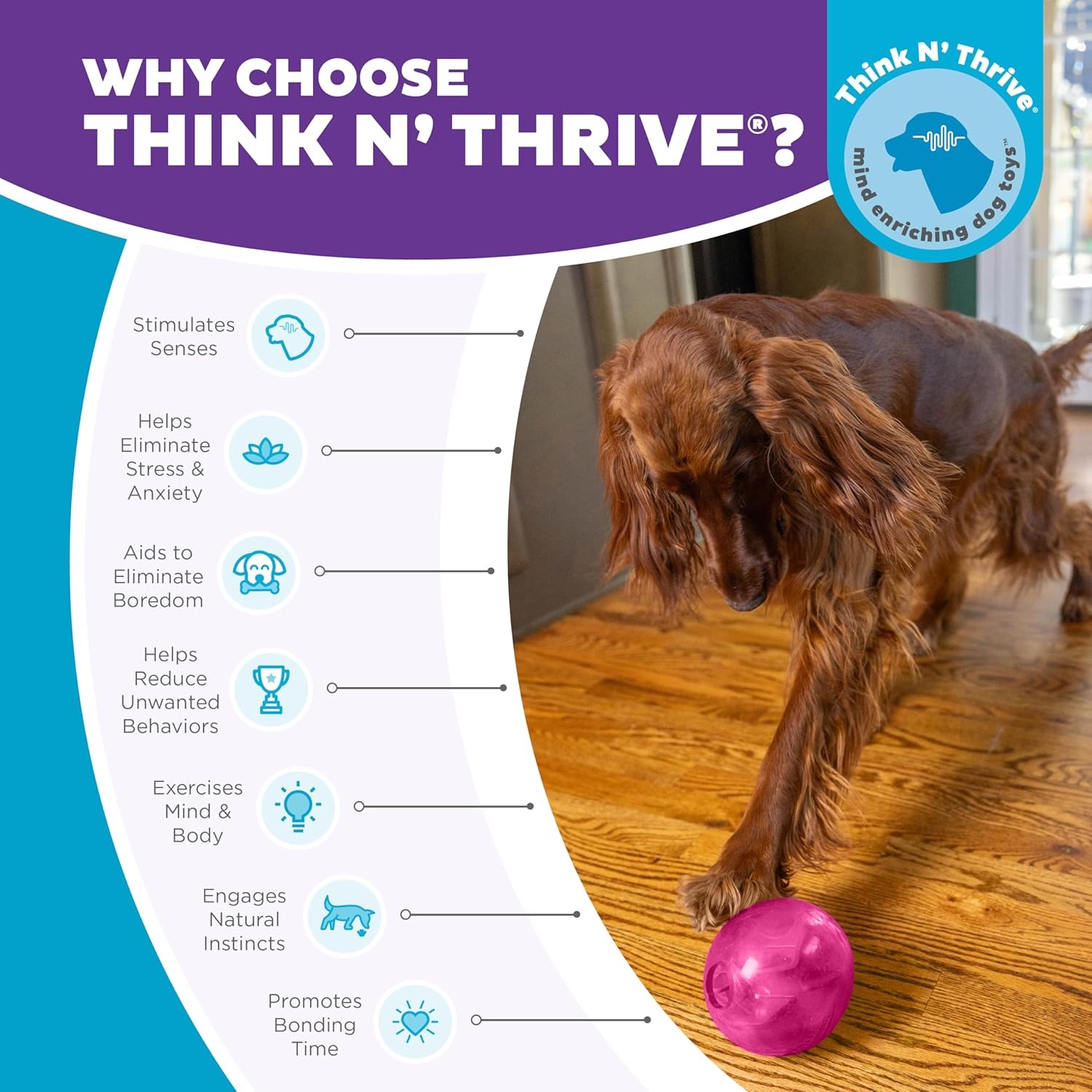 image:imageOutward Hound OrbeeTuff Mazee Interactive Dog Puzzle Toy Treat Dispensing Slow Feeder Ball Green 47InchPink
