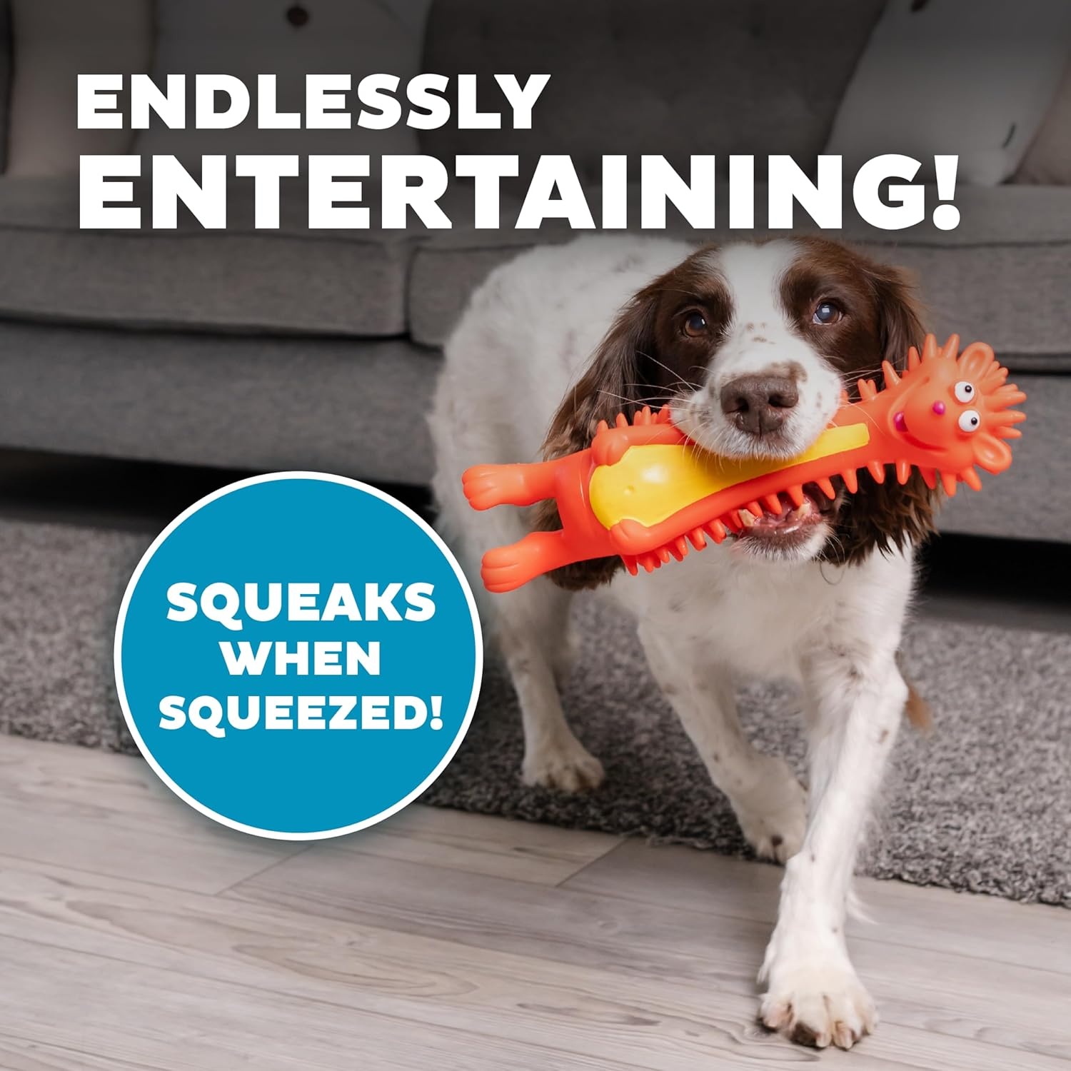 image:imageOutward Hound Tootiez Sheep Grunting Latex Rubber Dog Toy SmallHedgehog
