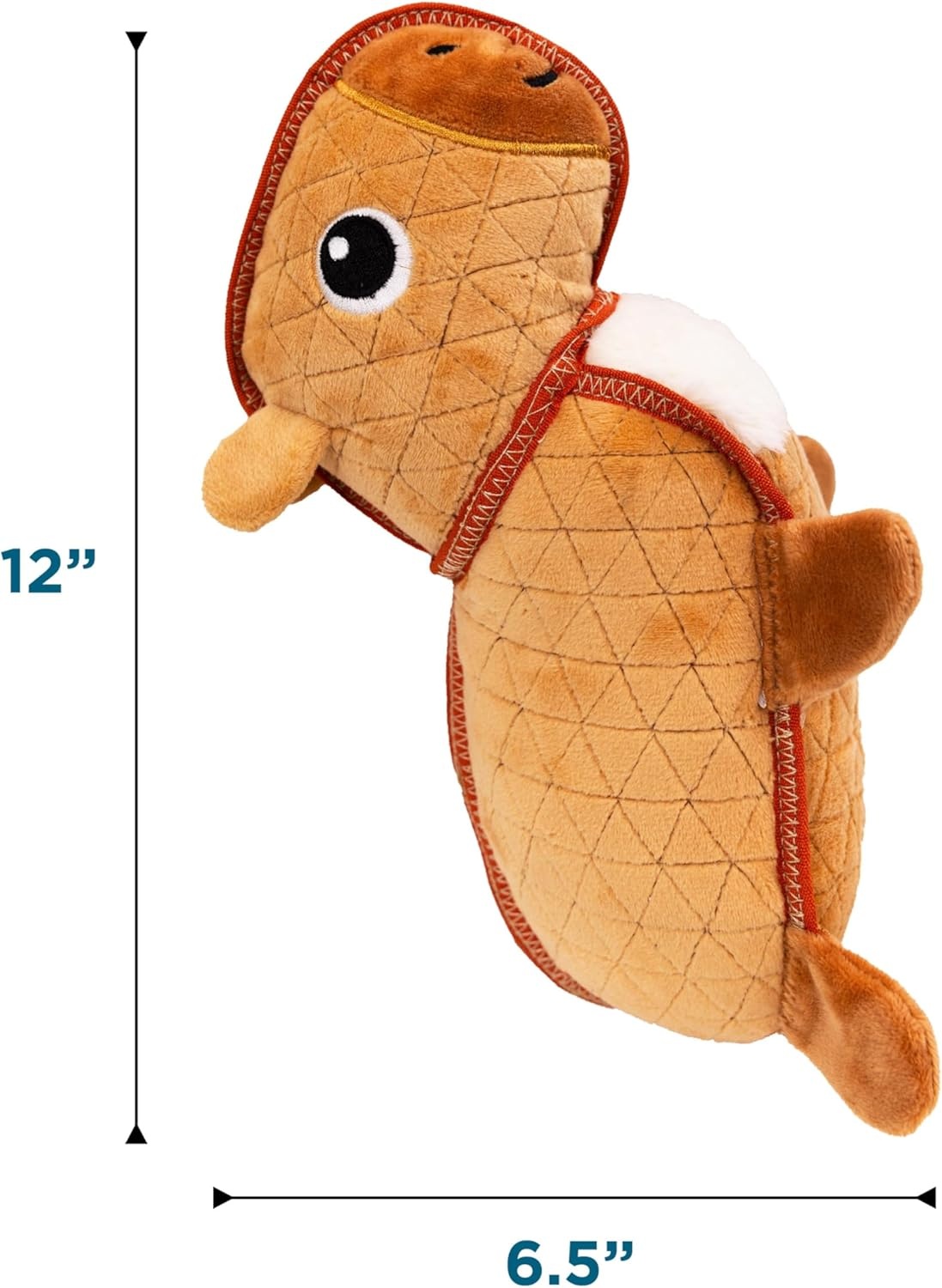 image:imageOutward Hound Xtreme Seamz Dog Toy Reinforced Seams amp Multiple Stitching Durable Plush with Squeakers Capybara 12