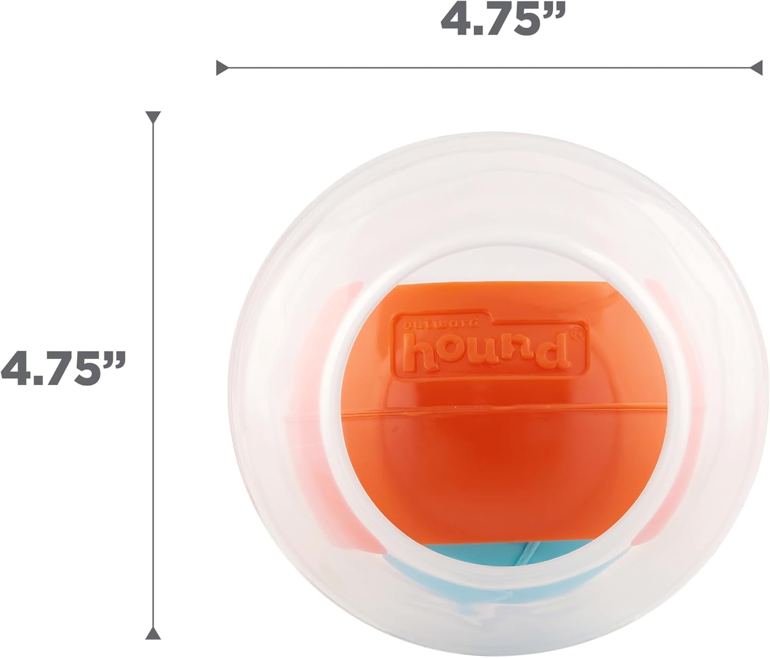 image:imageOutward Hound by Nina Ottosson AMaze Ball Dog Treat Puzzle Ball Level 2 Intermediate 846 Diameter GreenBlue
