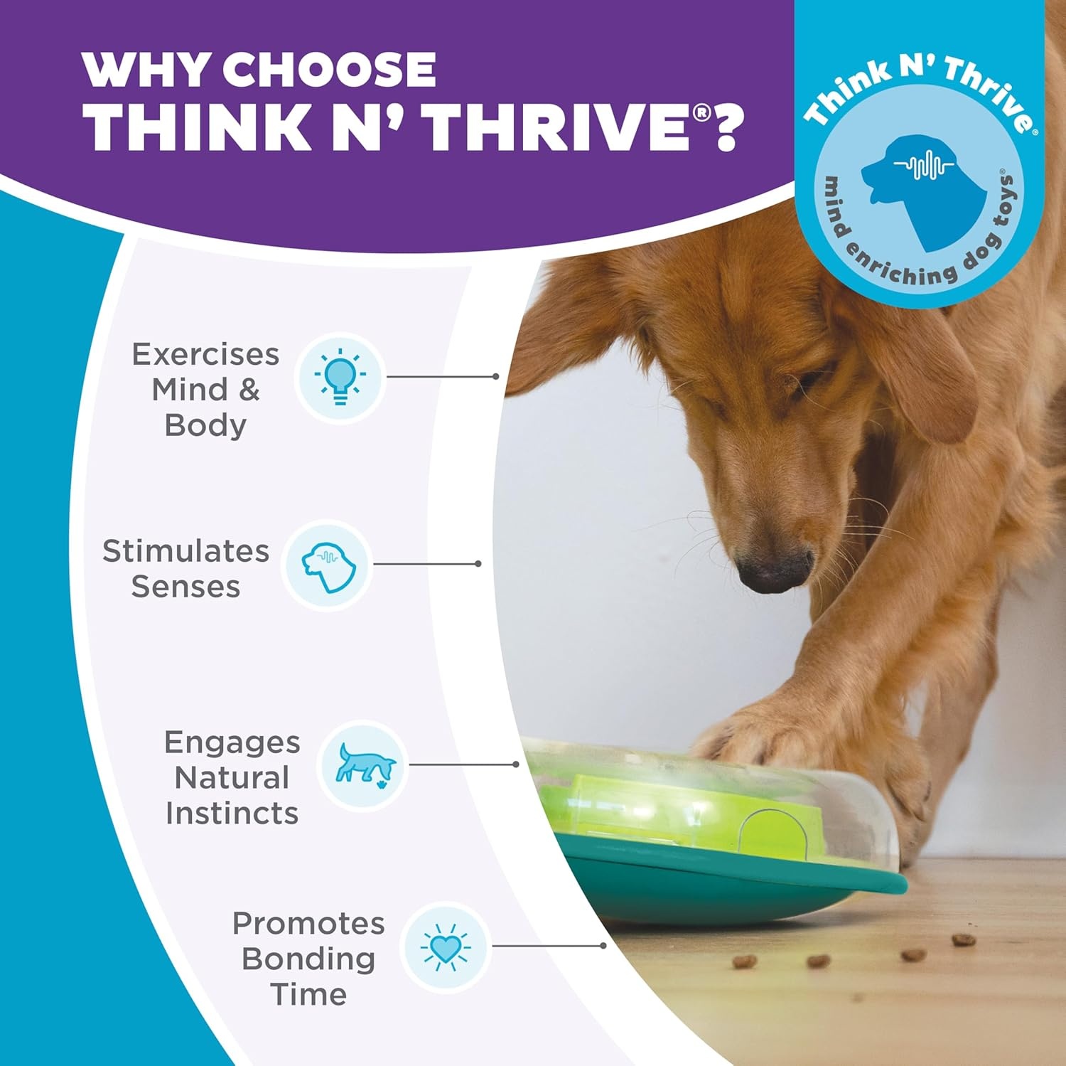 image:imageOutward Hound by Nina Ottosson AMaze Ball Dog Treat Puzzle Ball Level 2 Intermediate 846 Diameter GreenWobble Bowl Green