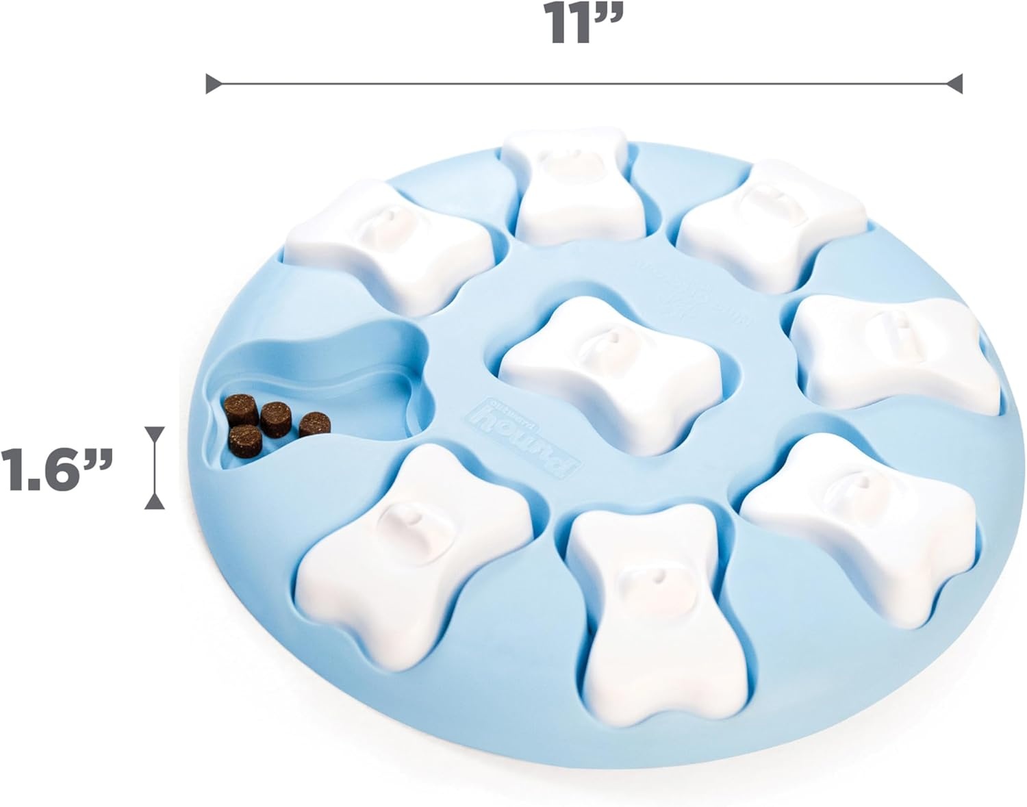 image:imageOutward Hound by Nina Ottosson Puppy Smart Treat Puzzle Enrichment Toy Level 1 Beginner Blue