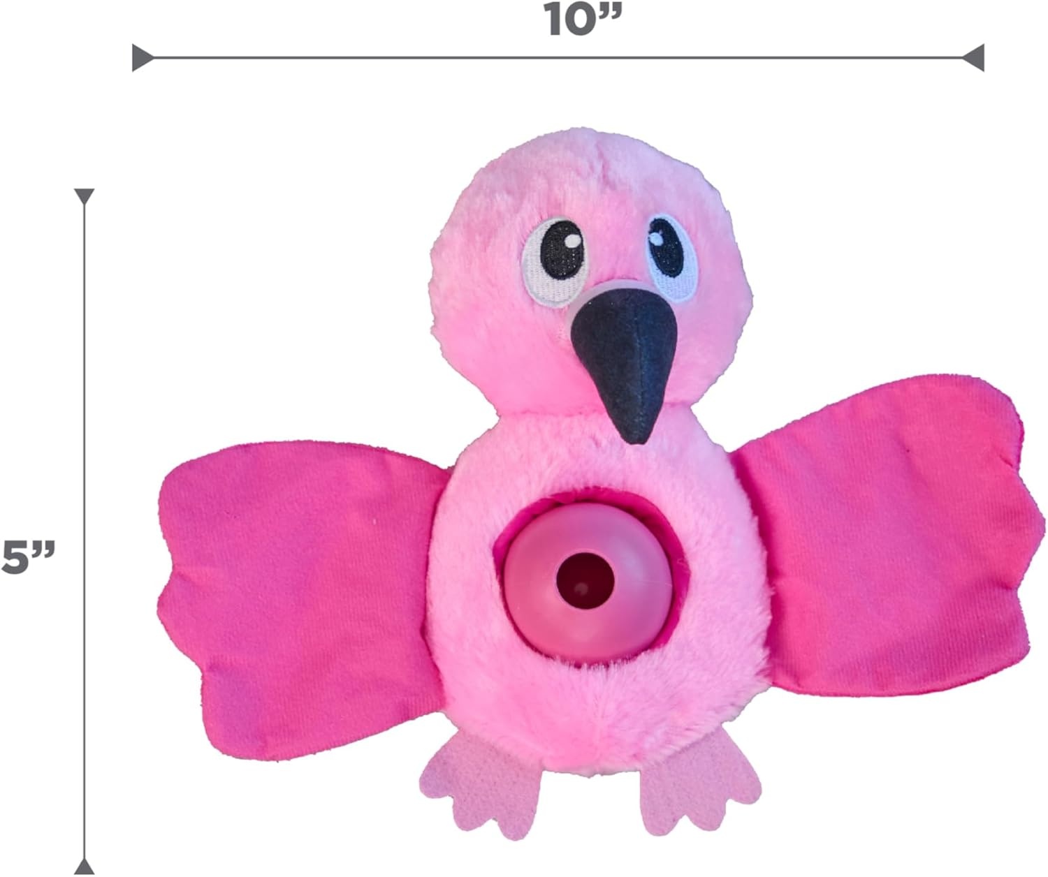 image:imageOutward Hound by Nina Ottosson Stuff N Snuffle Plush Large Snuffle Ball Dog Puzzle Elephant Blue 98 inches x 59 inchesHideAblez Flamingo