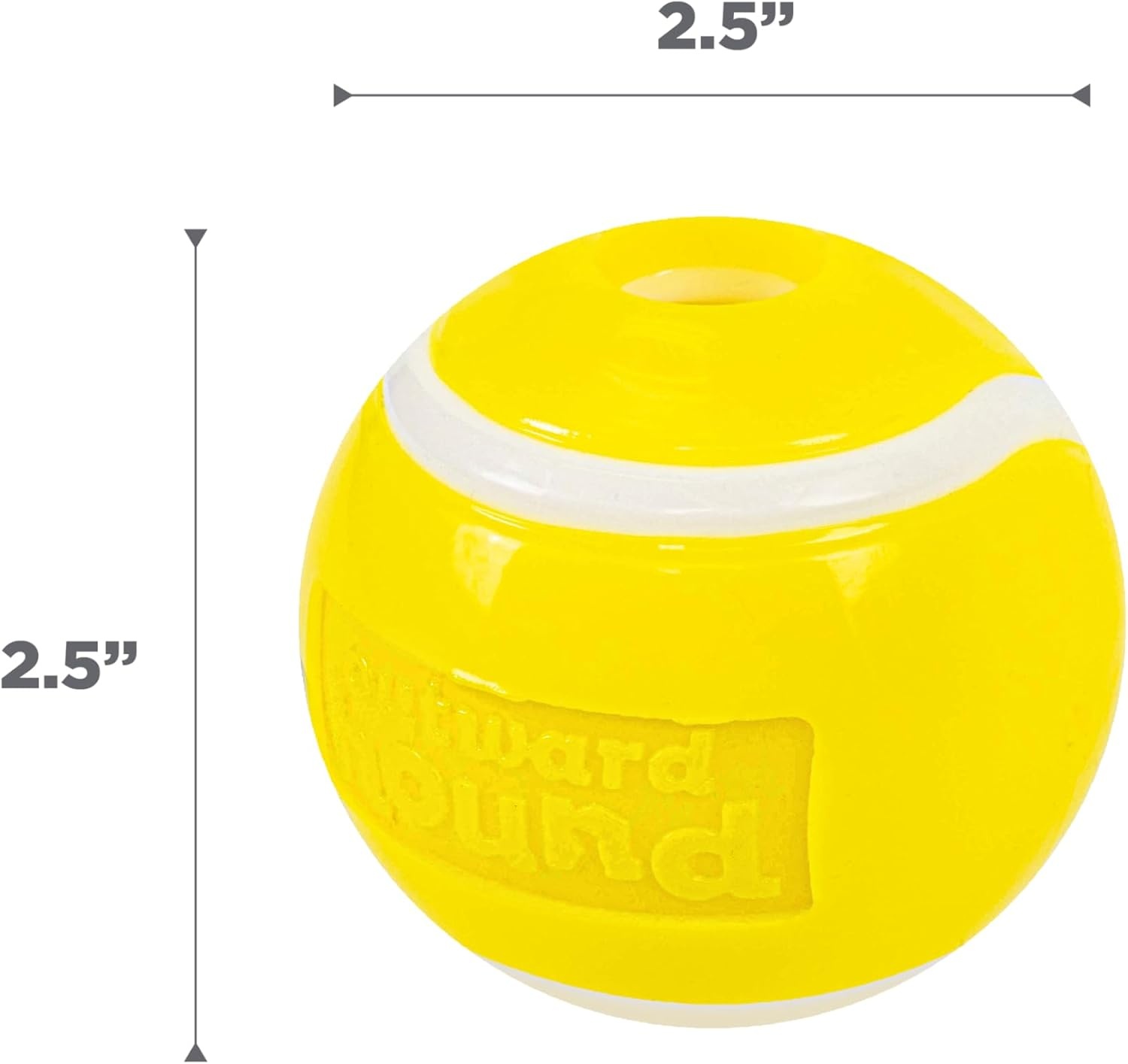 image:imageOutward Hound by Planet Dog Football Durable TreatDispensing Dog Ball Interactive Fetch Toy OrbeeTuff Mint Scented BPAFree for Indoor amp Outdoor Play BrownTennis Ball