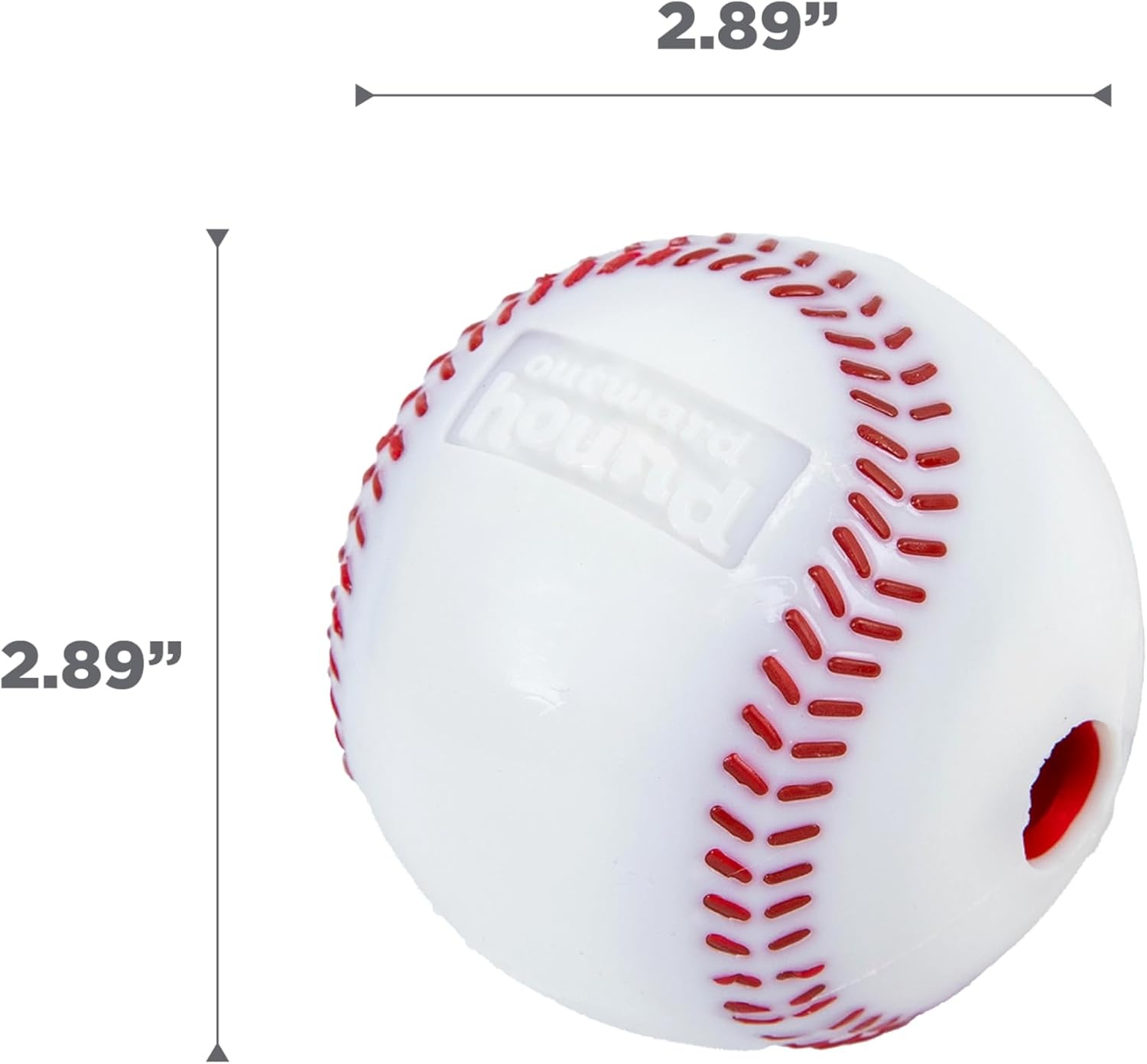 image:imageOutward Hound by Planet Dog Football Durable TreatDispensing Dog Ball Interactive Fetch Toy OrbeeTuff Mint Scented BPAFree for Indoor amp Outdoor Play BrownBaseball