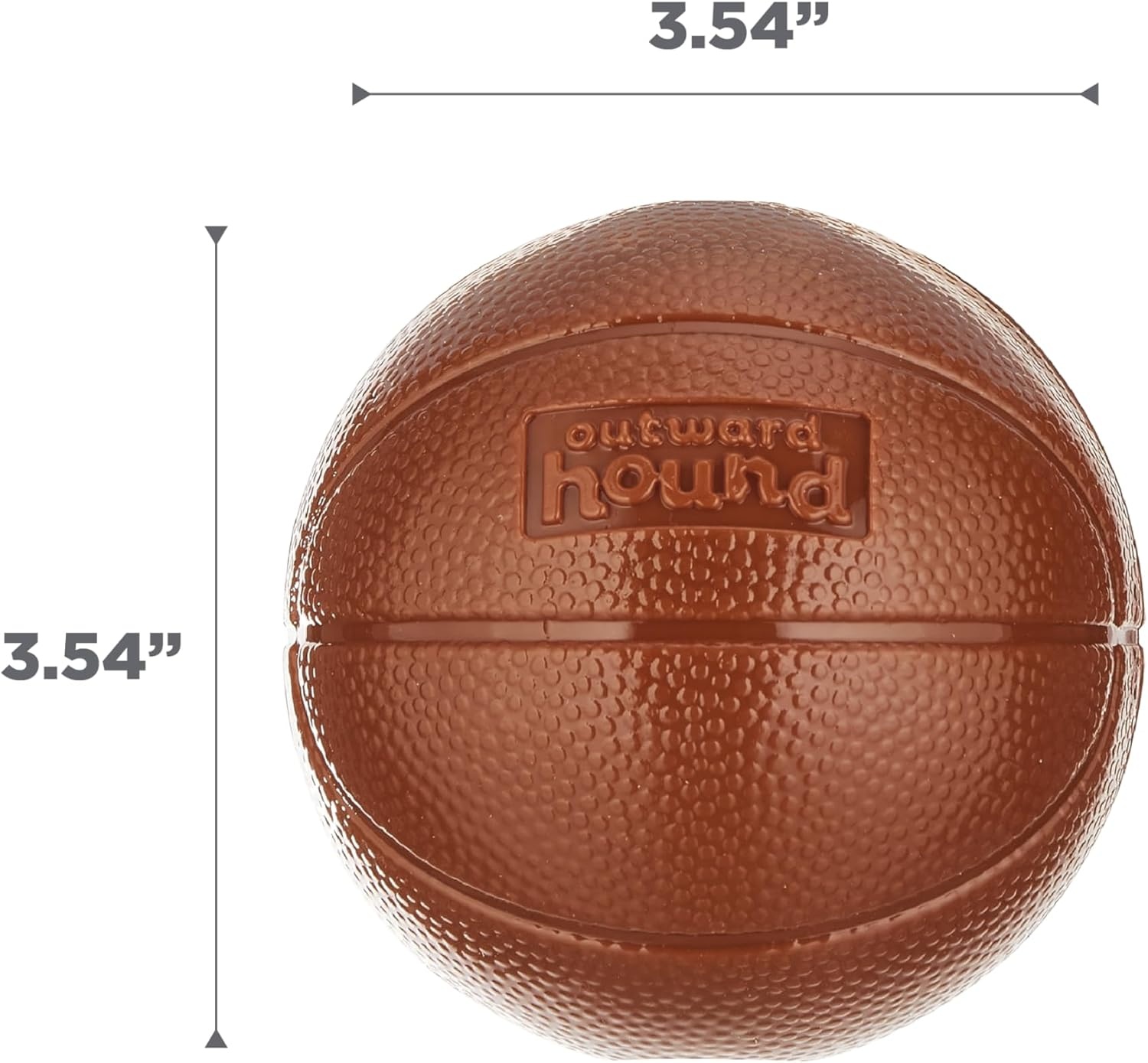 image:imageOutward Hound by Planet Dog Soccer Ball Durable TreatDispensing Dog Ball Interactive Fetch Toy OrbeeTuff Mint Scented BPAFree for Indoor amp Outdoor Play WhiteBasketball