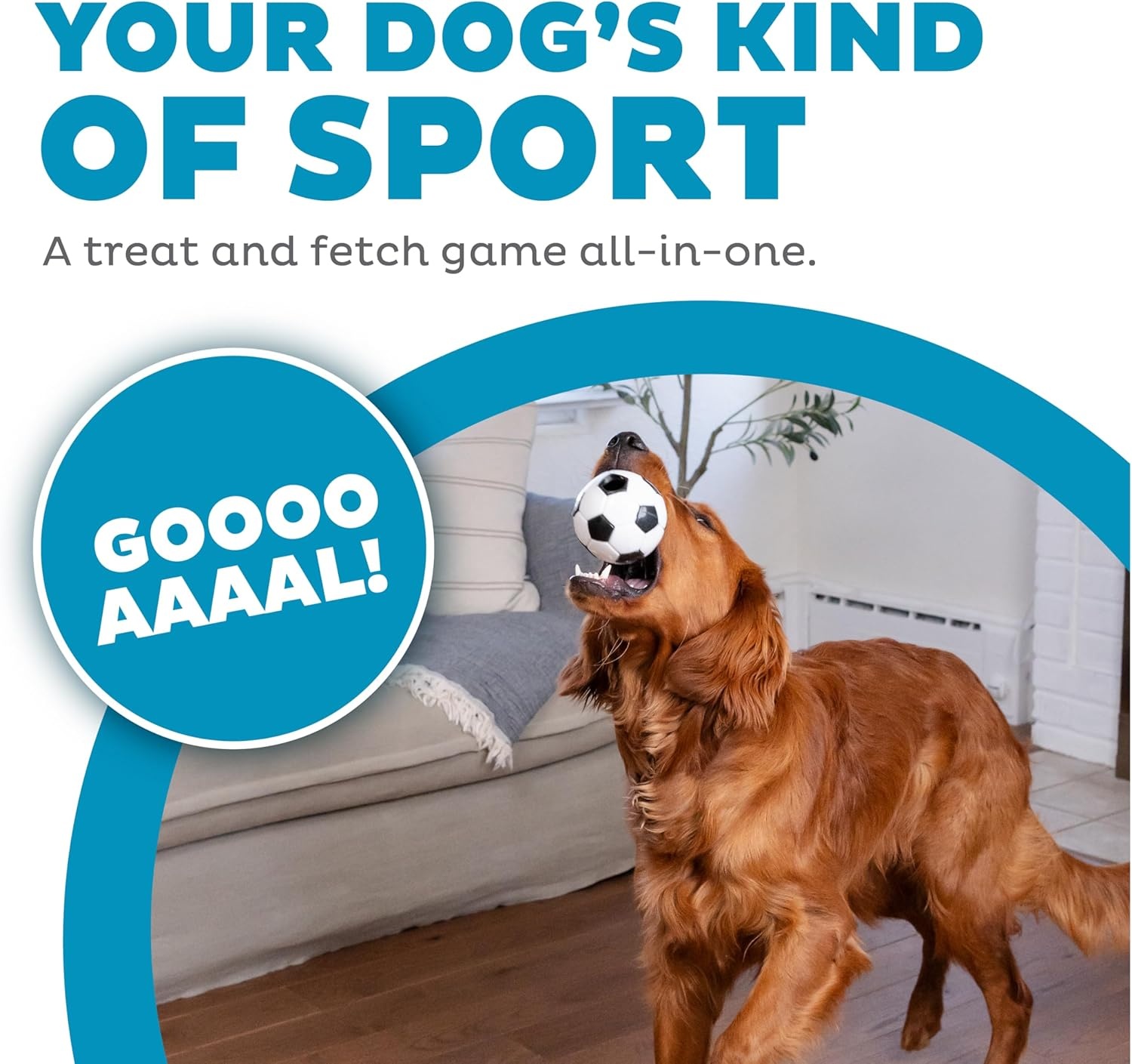 image:imageOutward Hound by Planet Dog Soccer Ball Durable TreatDispensing Dog Ball Interactive Fetch Toy OrbeeTuff Mint Scented BPAFree for Indoor amp Outdoor Play WhiteSoccer Ball