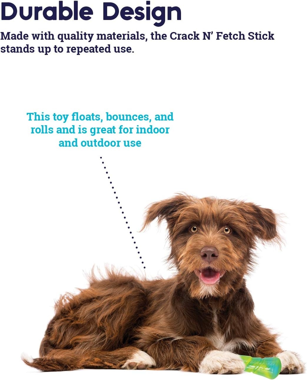 image:imagePetstages Crack N Fetch Fun Sound for Fun Fetch Play LargeStick