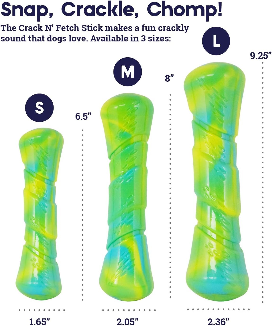 image:imagePetstages Crack N Fetch Fun Sound for Fun Fetch Play LargeStick