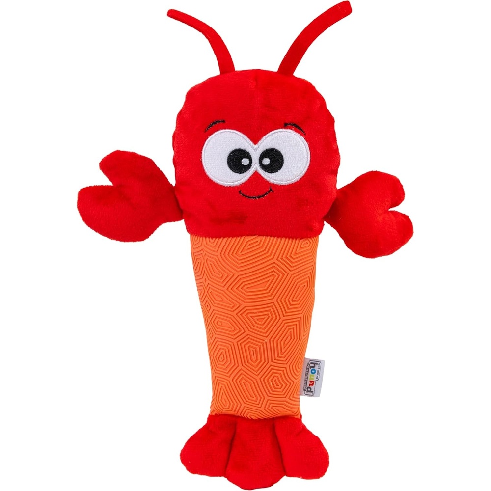 image:imageOutward Hound Coated Critterz Dog Toy Plush amp Molded Texture Squeaky Fetch Small amp Medium Dogs Lobster 104Coated Critterz Lobster