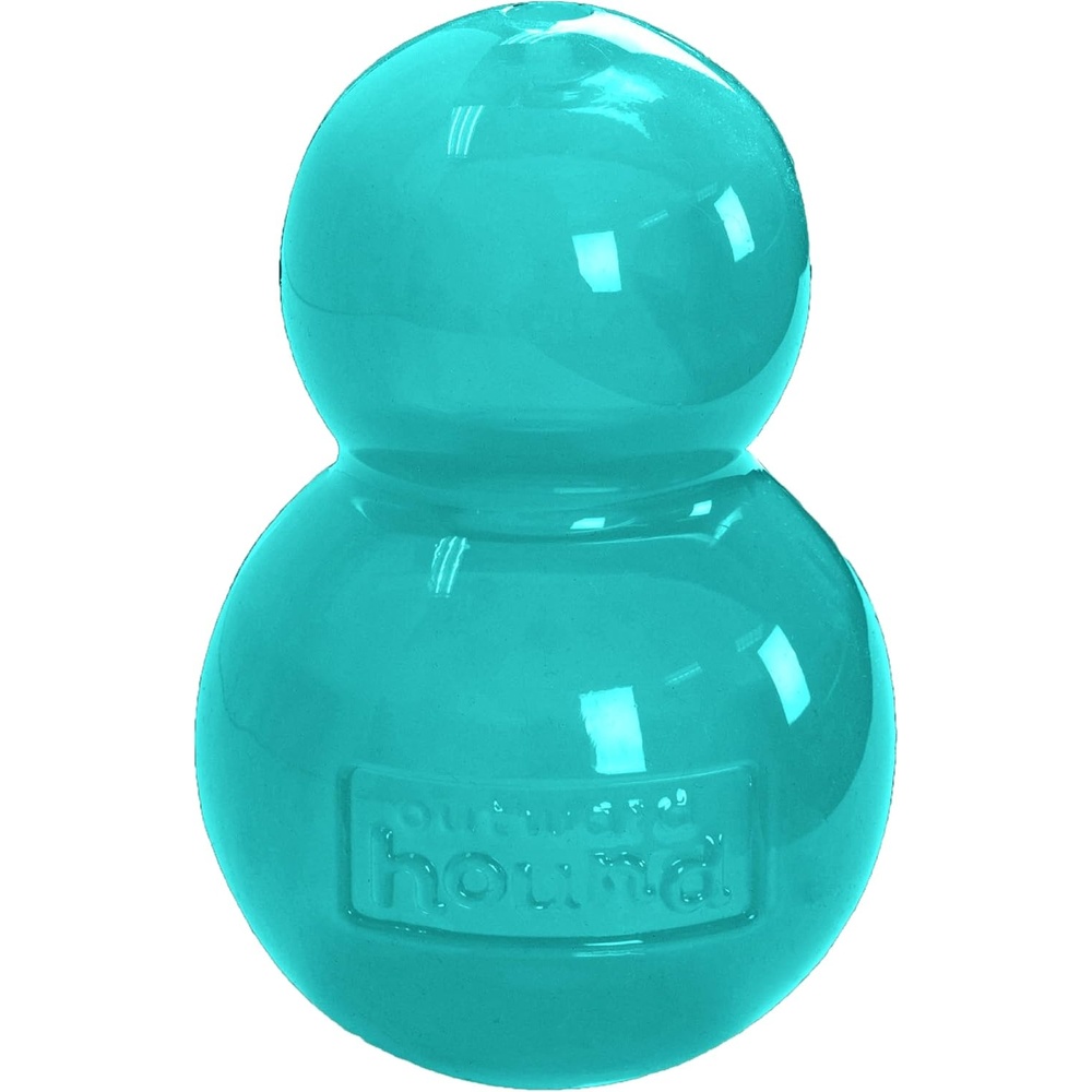 image:imageOutward Hound DoubleTuff Stuffable Dog Toy Large 5Inch Green Treat Dispensing Chew Ball for Medium to Large Dogs Interactive Puzzle for Enrichment amp Slow FeedingDoubleTuff Stuffable Blue