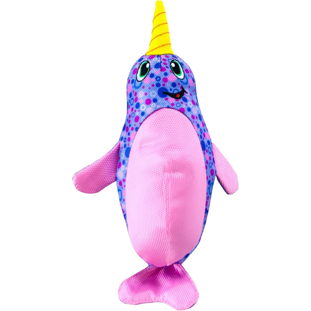 image:imageOutward Hound Floatiez Narwhal Floating Interactive Dog Toy LargePurple Narwhal