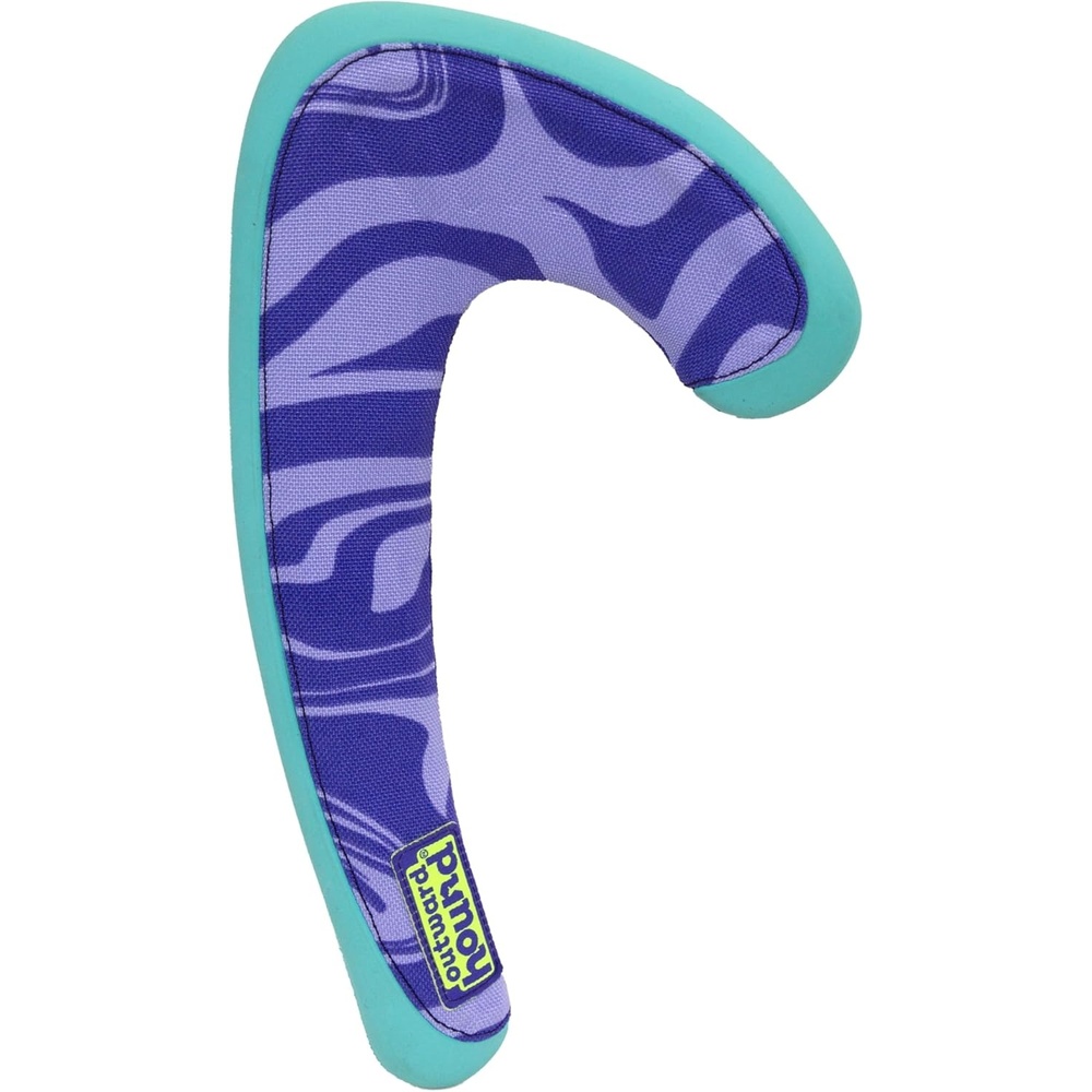 image:imageOutward Hound FlyFetch Boomerang Dog Toy Lightweight Foam Core Rubber Rim Floats in Water All Breeds 11